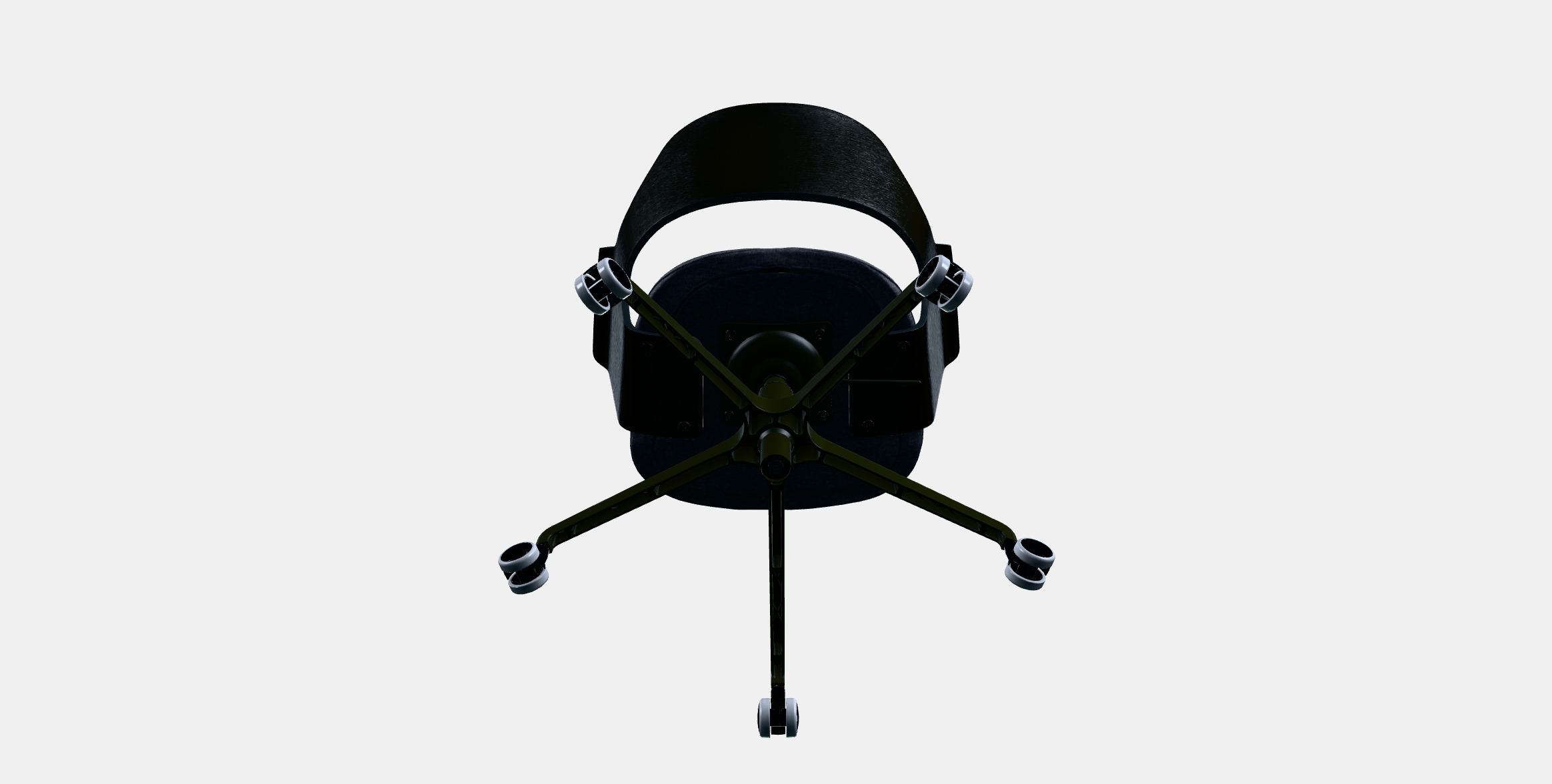 FJALLBERGET Conference chair with castors 3D model_8