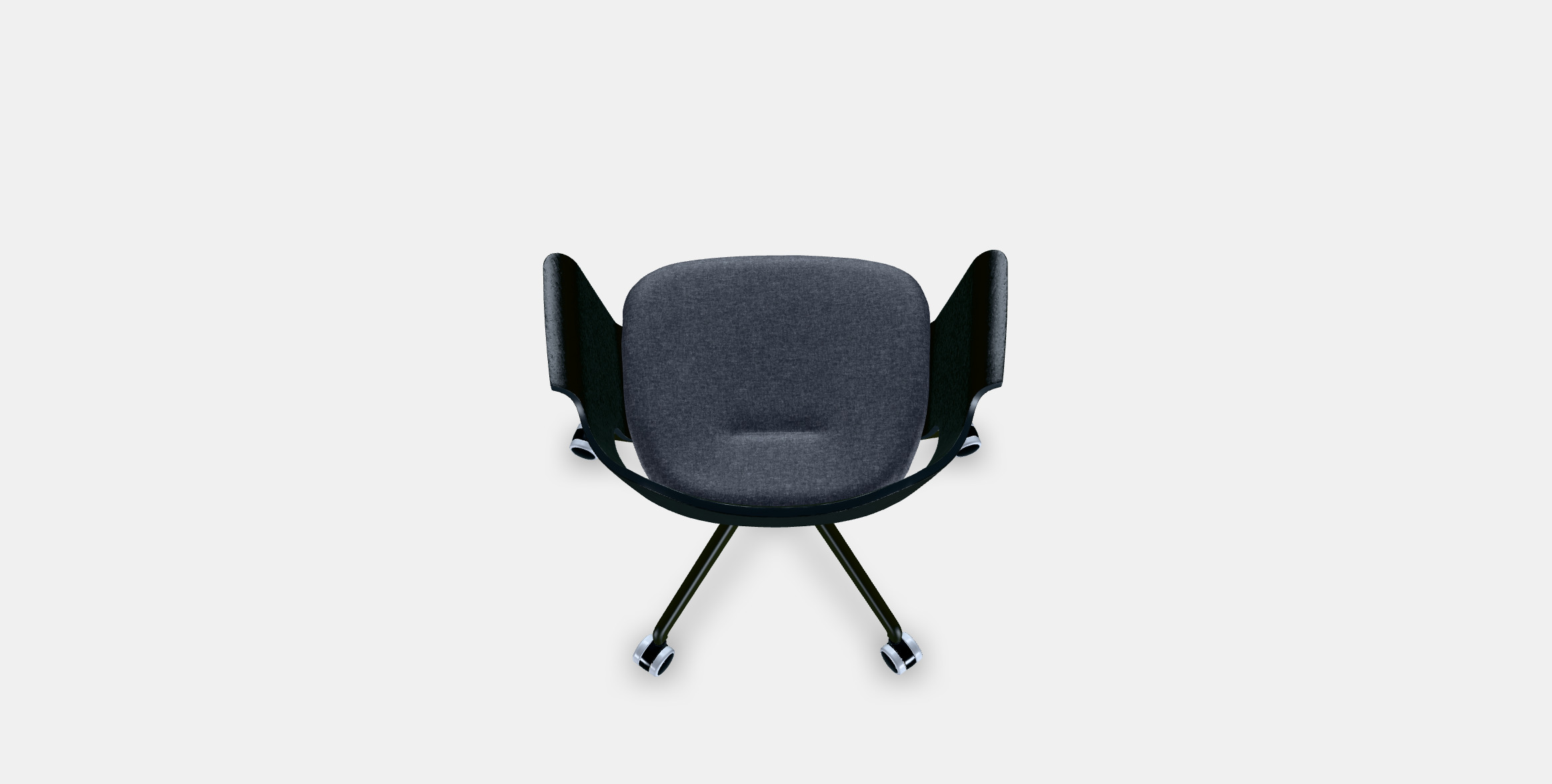 FJALLBERGET Conference chair with castors 3D model_3