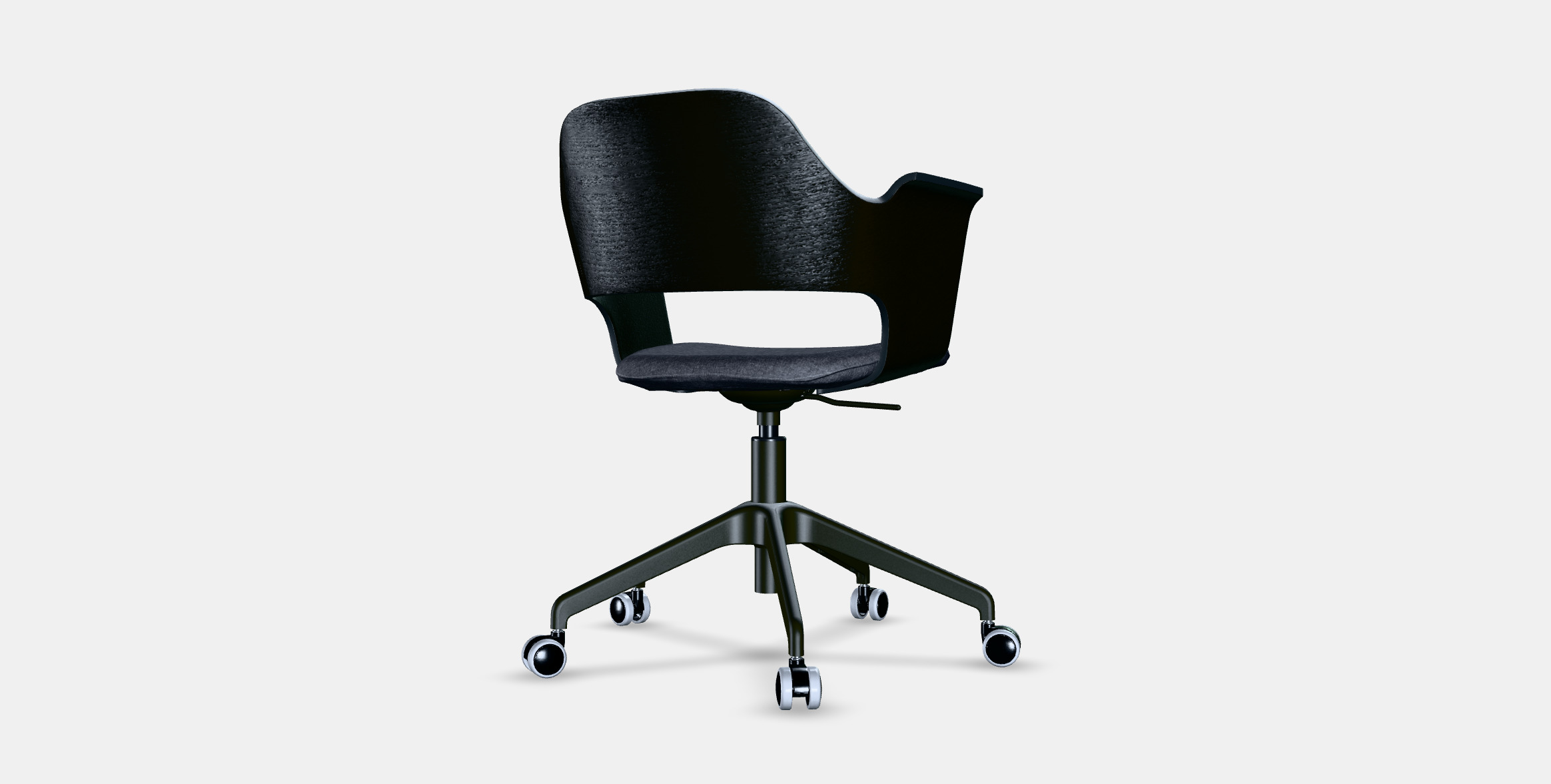 FJALLBERGET Conference chair with castors 3D model_6