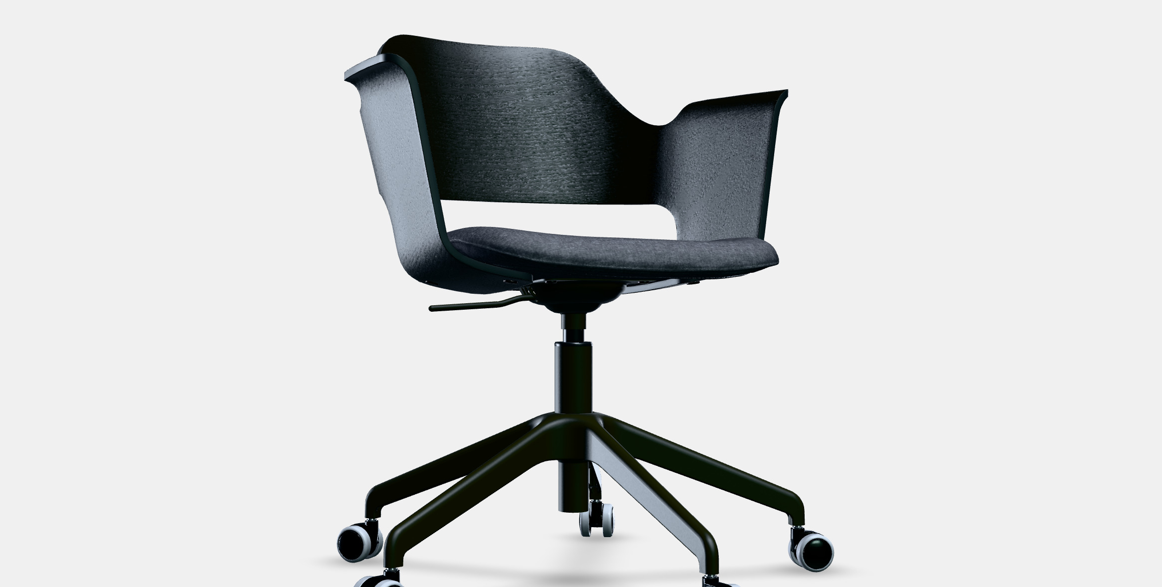 FJALLBERGET Conference chair with castors 3D model_5