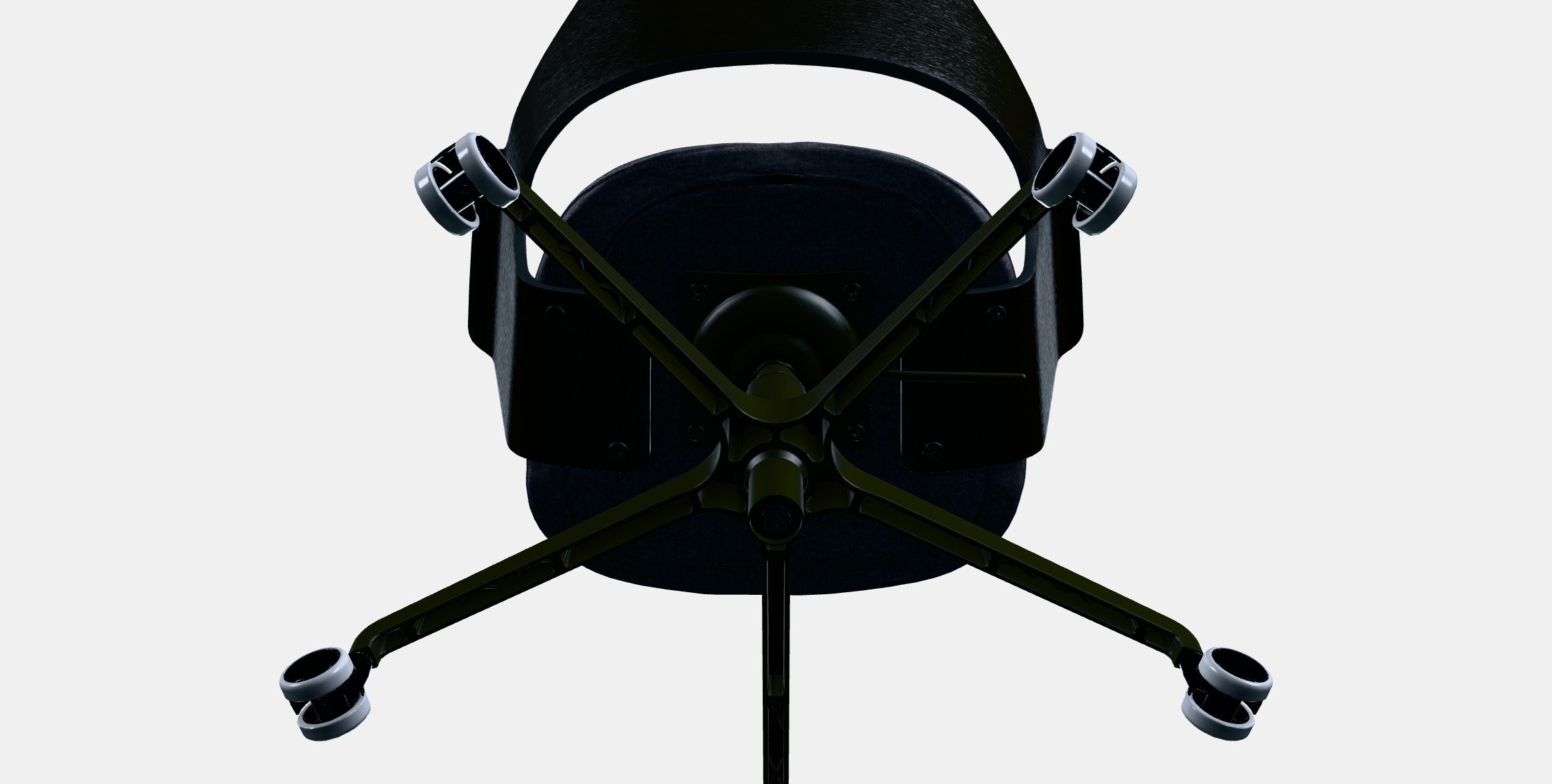 FJALLBERGET Conference chair with castors 3D model_10