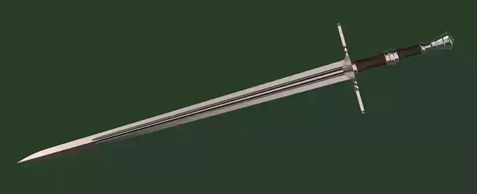 The Witcher 4 - Ciri steel sword 3D print model
