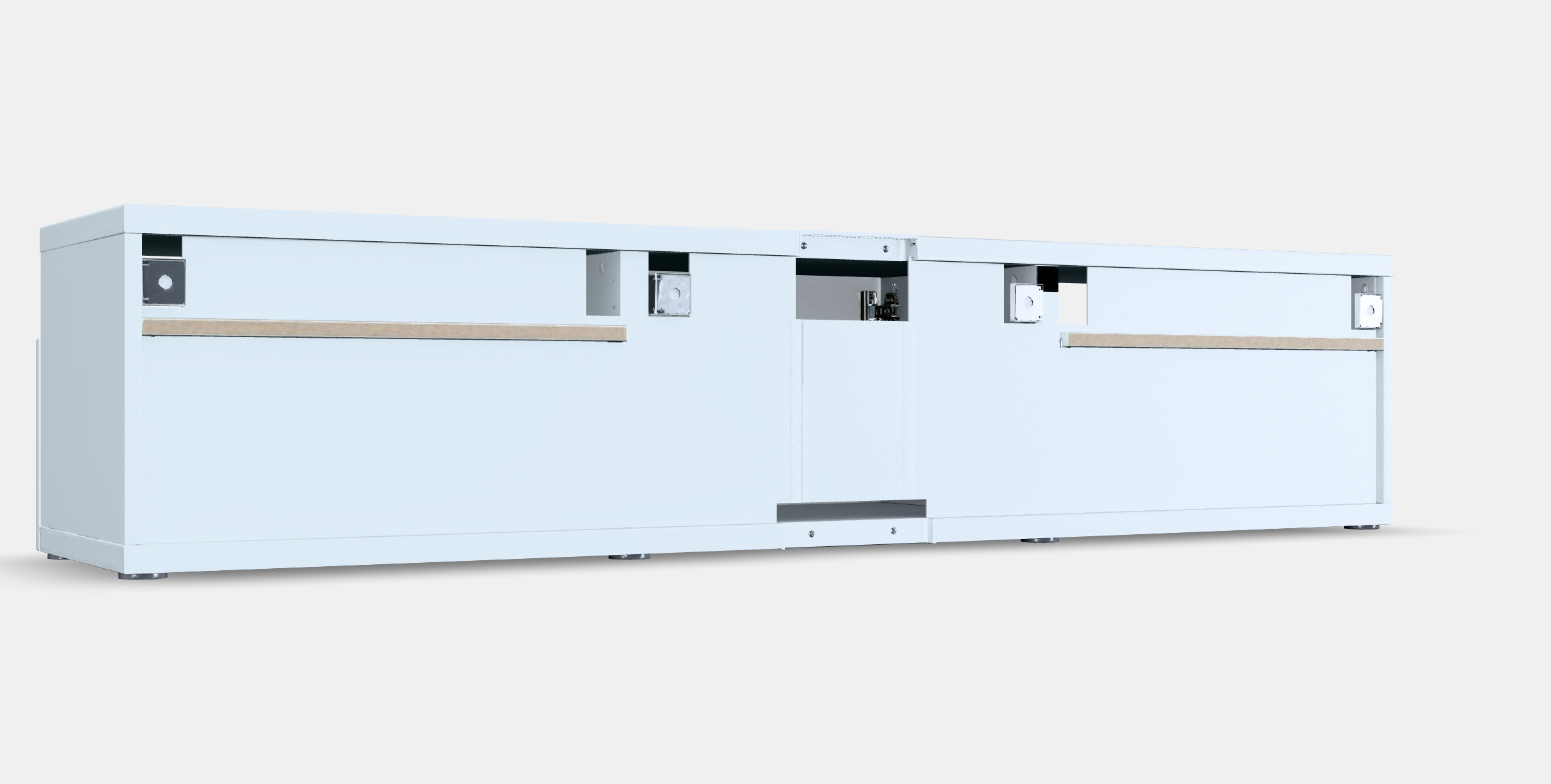 BESTA TV bench 67 3D model_2