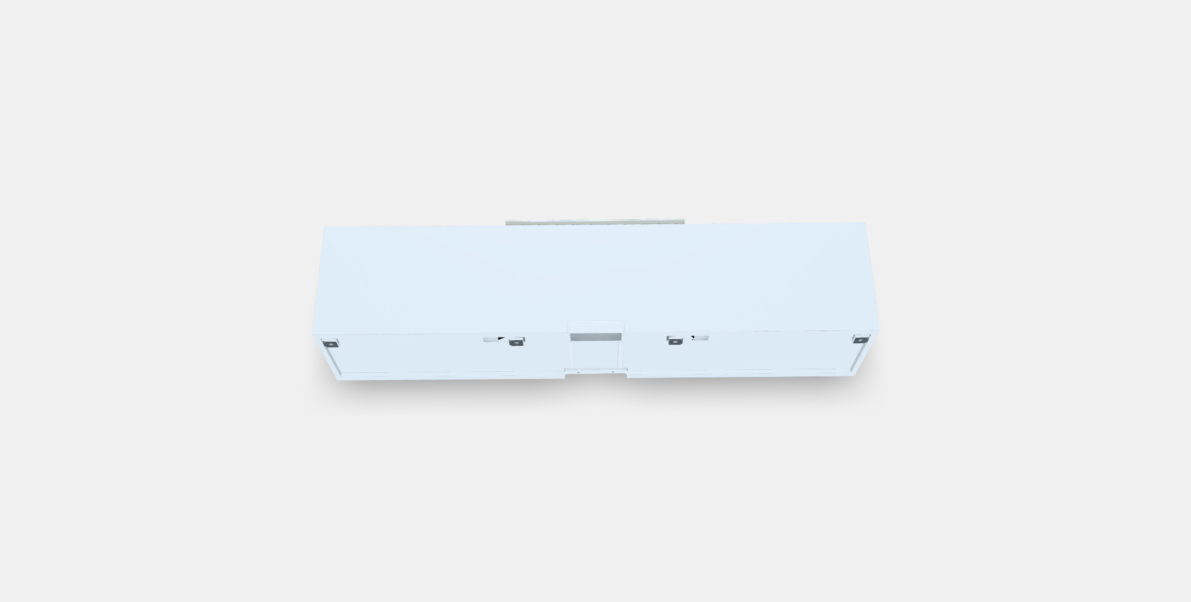 BESTA TV bench 68 Low-poly 3D model_3