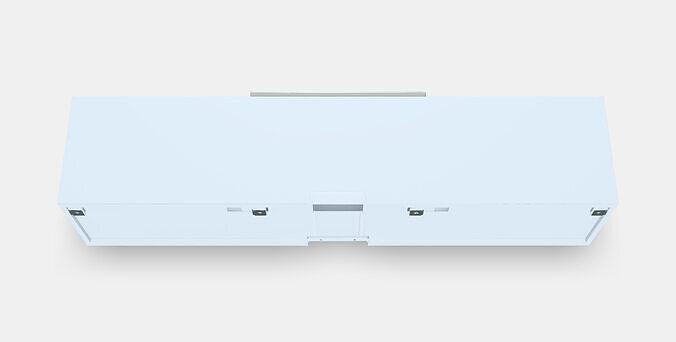 BESTA TV bench 68 Low-poly 3D model 4
