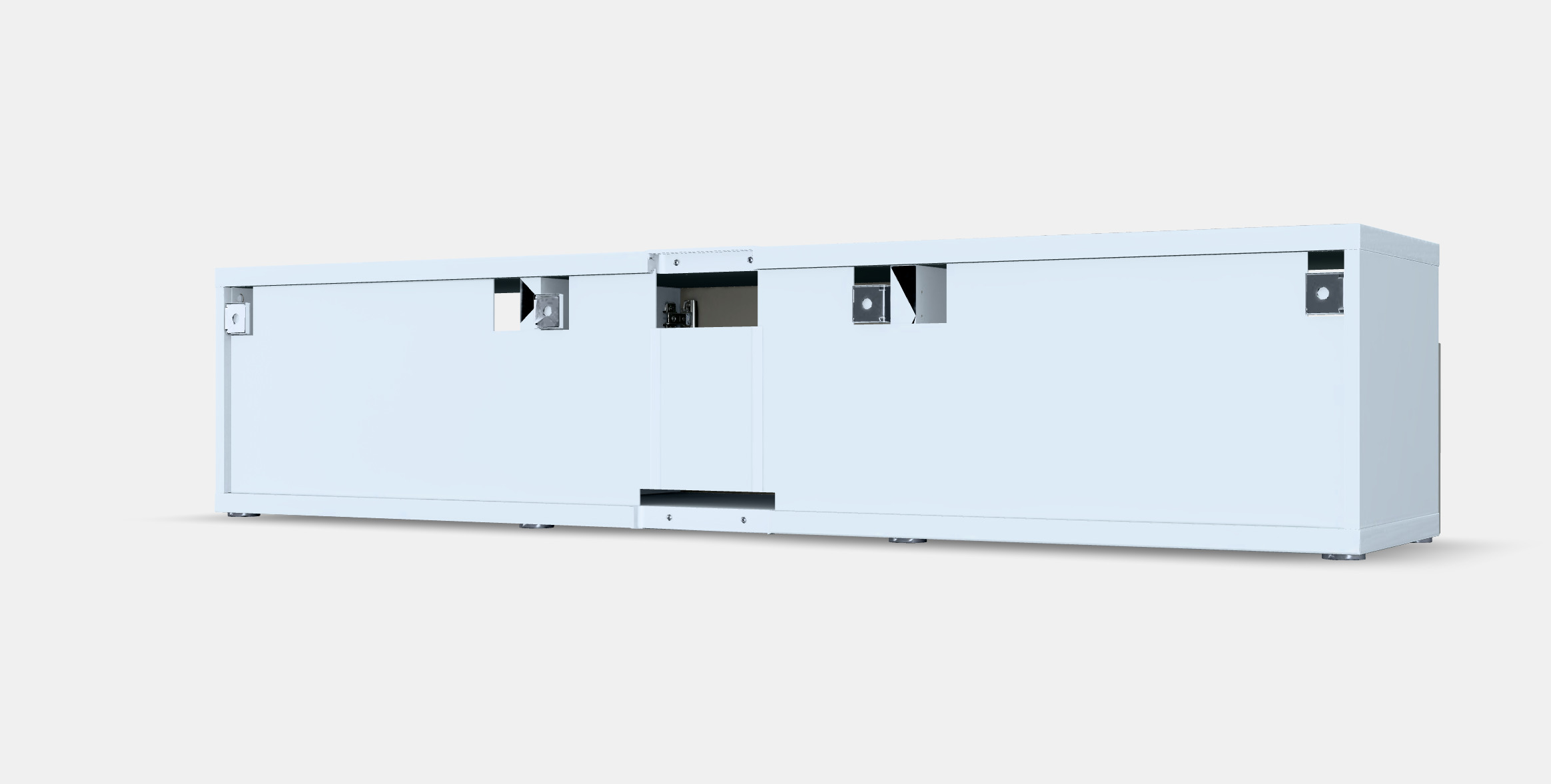 BESTA TV bench 68 Low-poly 3D model_6