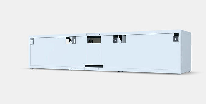 BESTA TV bench 68 Low-poly 3D model 6