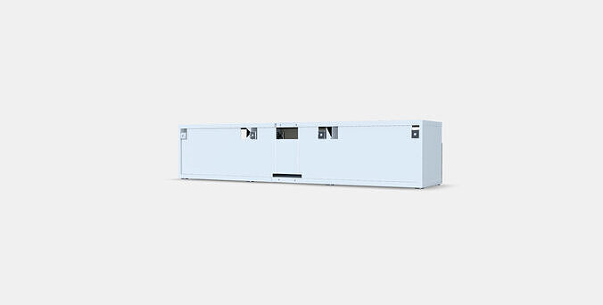 BESTA TV bench 68 Low-poly 3D model 5