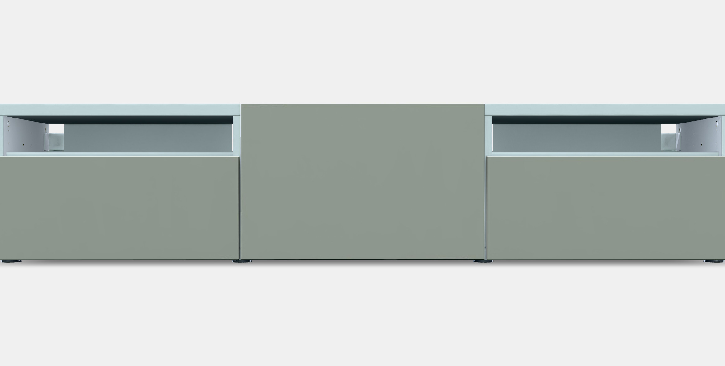 BESTA TV bench 68 Low-poly 3D model_11