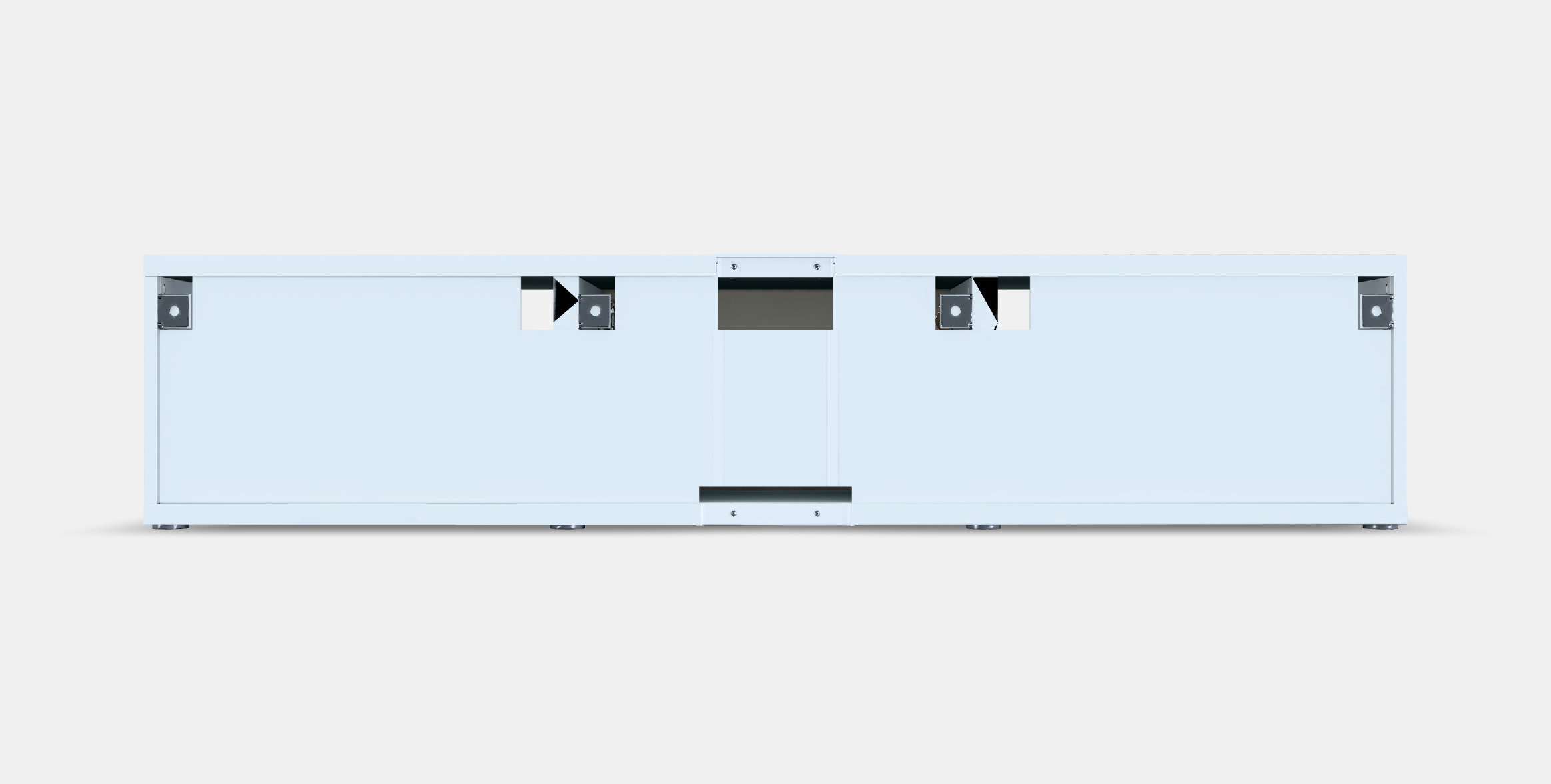 BESTA TV bench 68 Low-poly 3D model_15