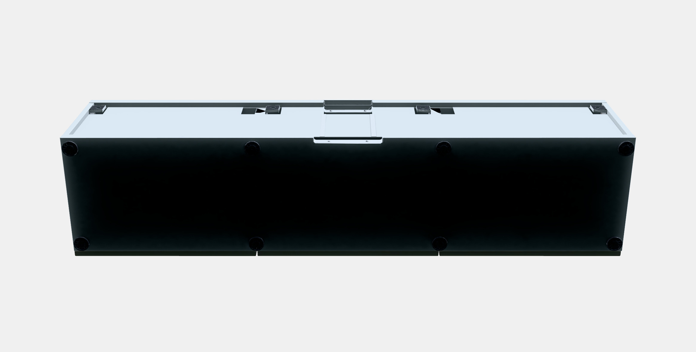 BESTA TV bench 68 Low-poly 3D model_8