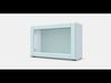 BESTA Shelf unit with glass door 26 3D model_1