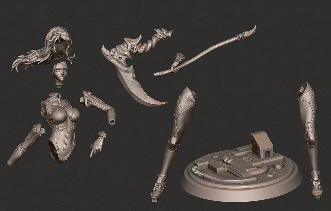 EVA-Asuka-FanArt 3D print model_4