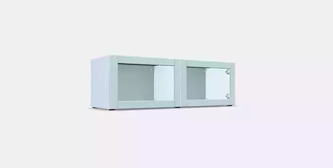 BESTA Shelf unit with glass doors 6