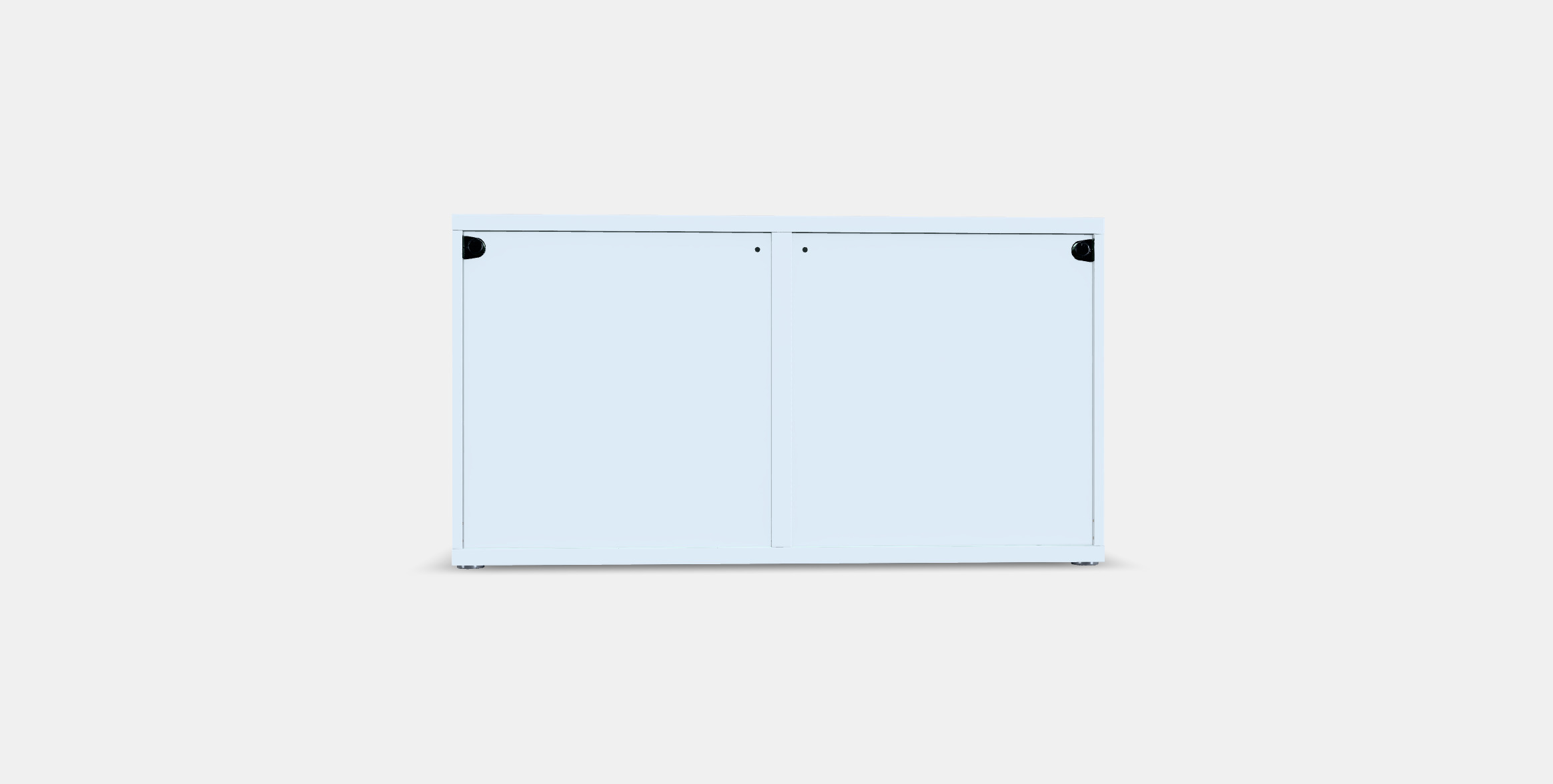 BESTA Shelf unit with glass doors 7 3D model_14