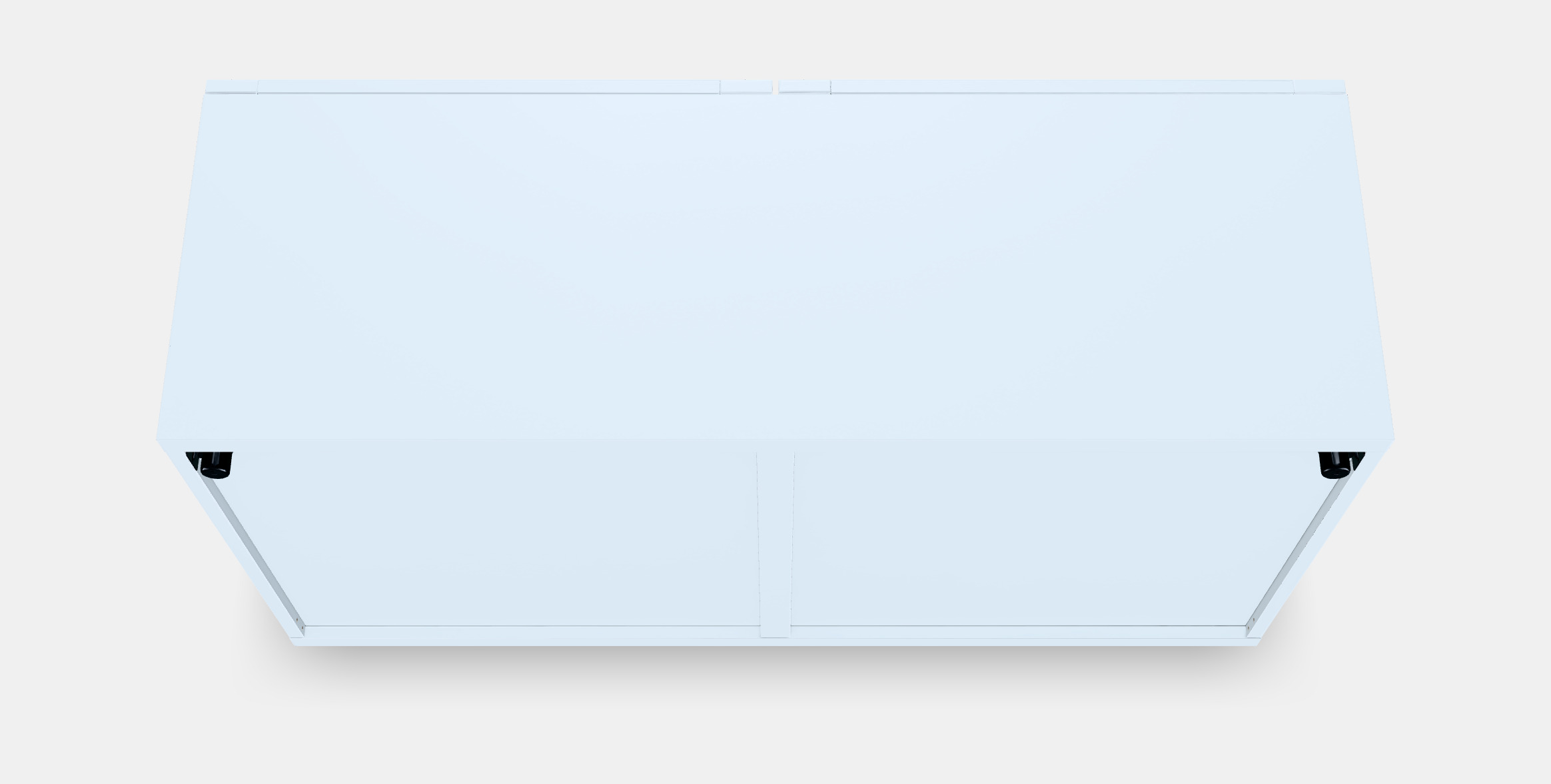 BESTA Shelf unit with glass doors 7 3D model_3