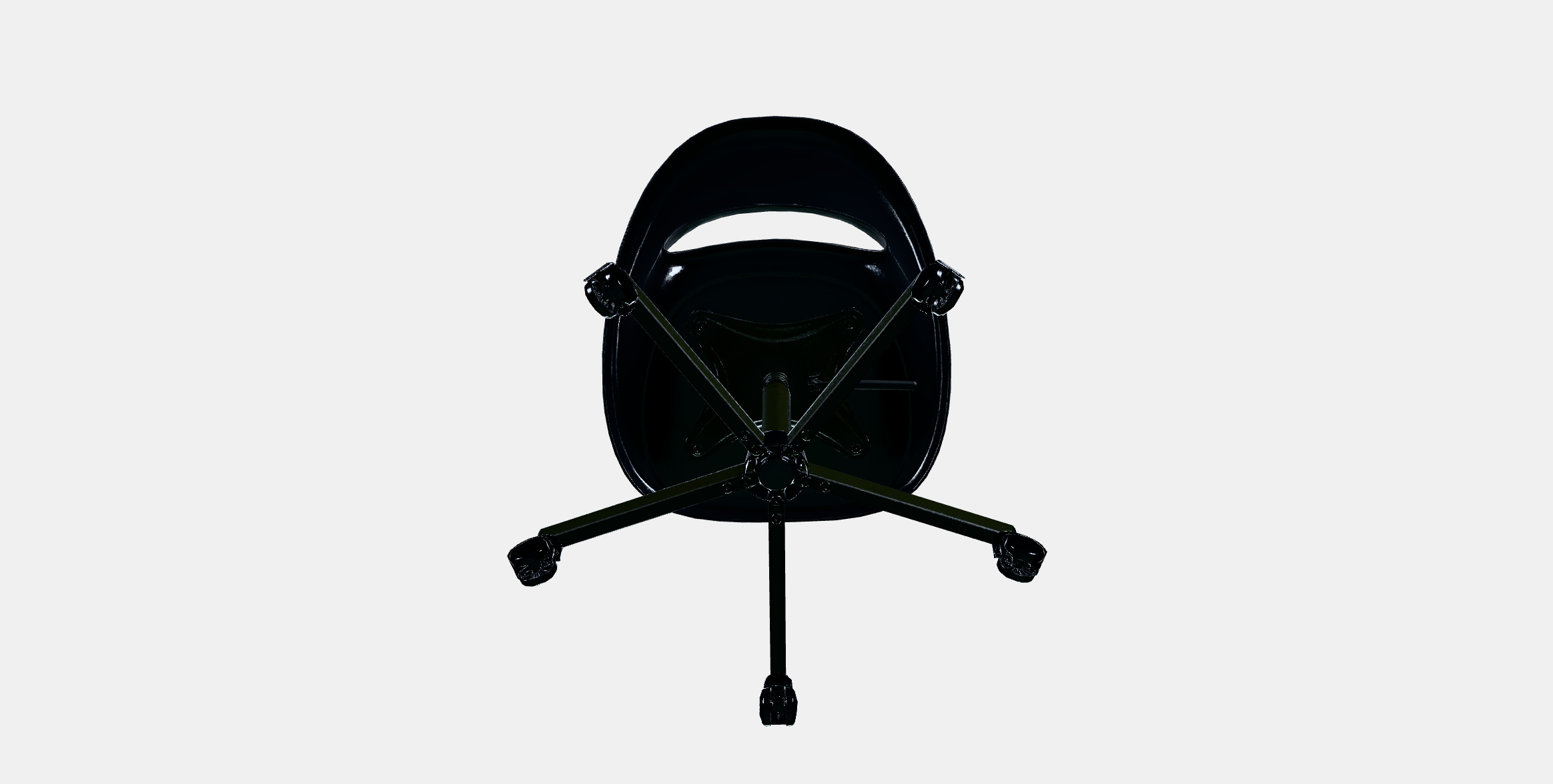 ELDBERGET - MALSKAR Swivel chair 2 Low-poly 3D model_8