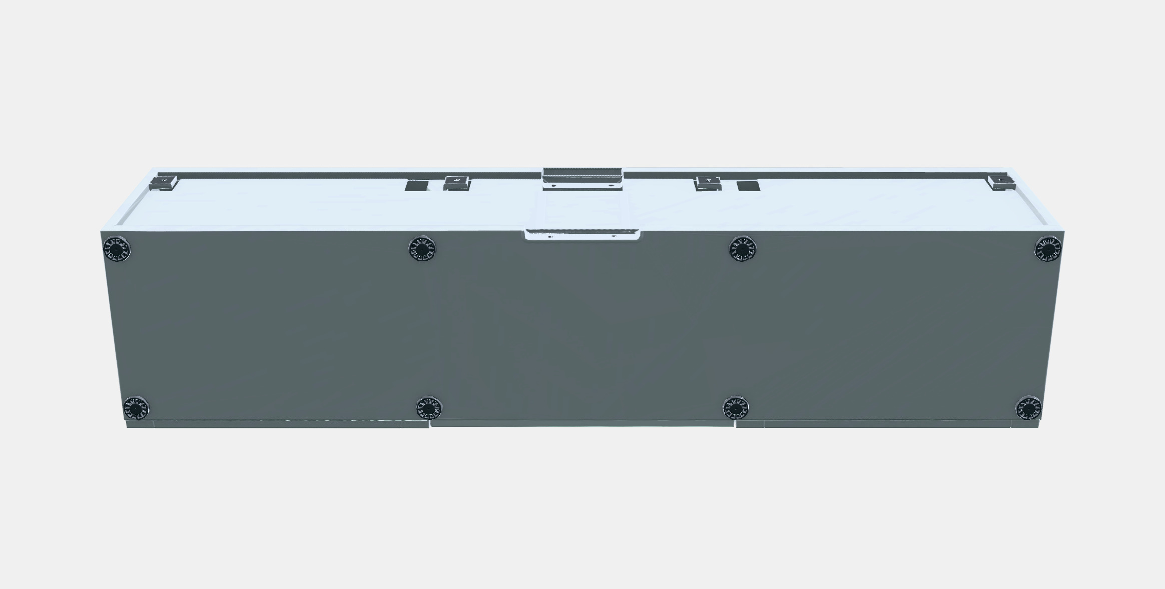 BESTA TV bench 78 Low-poly 3D model_8