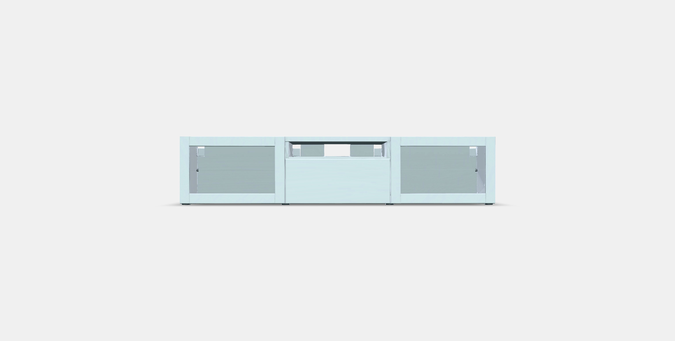 BESTA TV bench 78 Low-poly 3D model_10