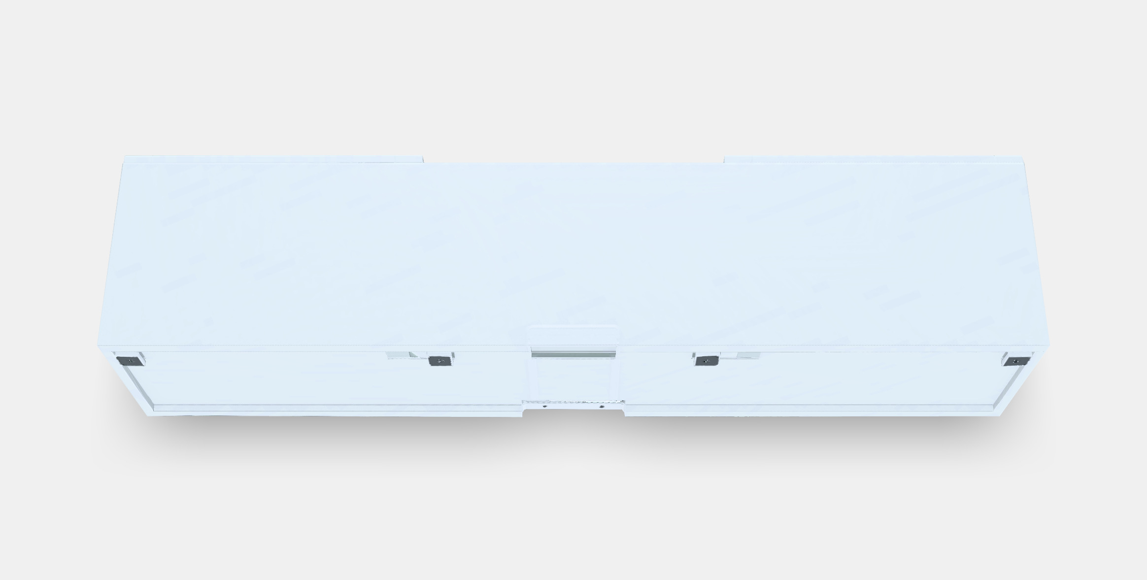 BESTA TV bench 78 Low-poly 3D model_4