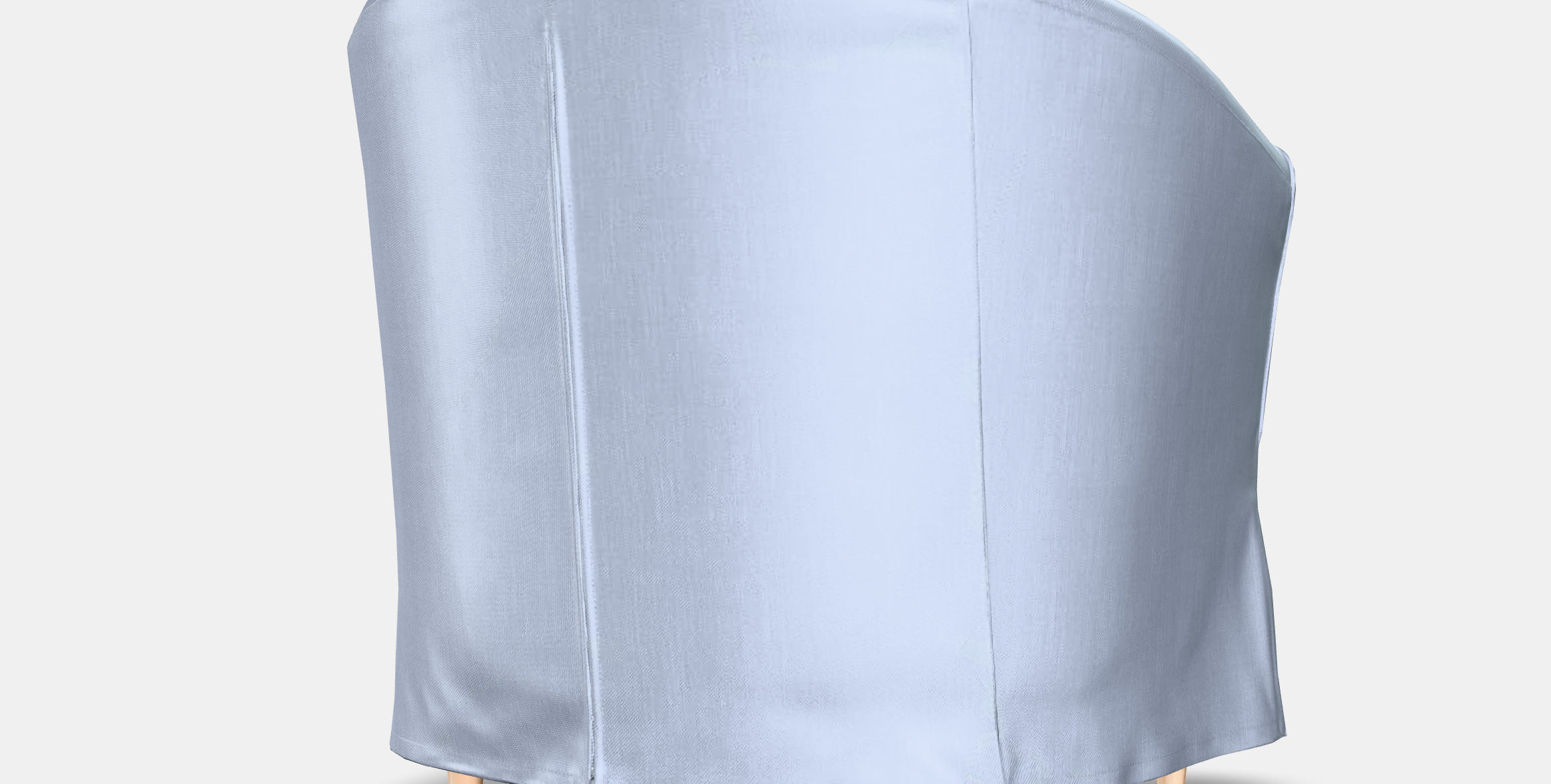 TULLSTA Sessel Low-poly 3D model_4