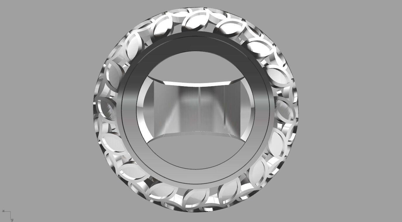 ring 010 3D print model_4