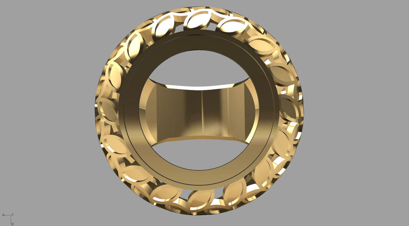 ring 010 3D print model_16