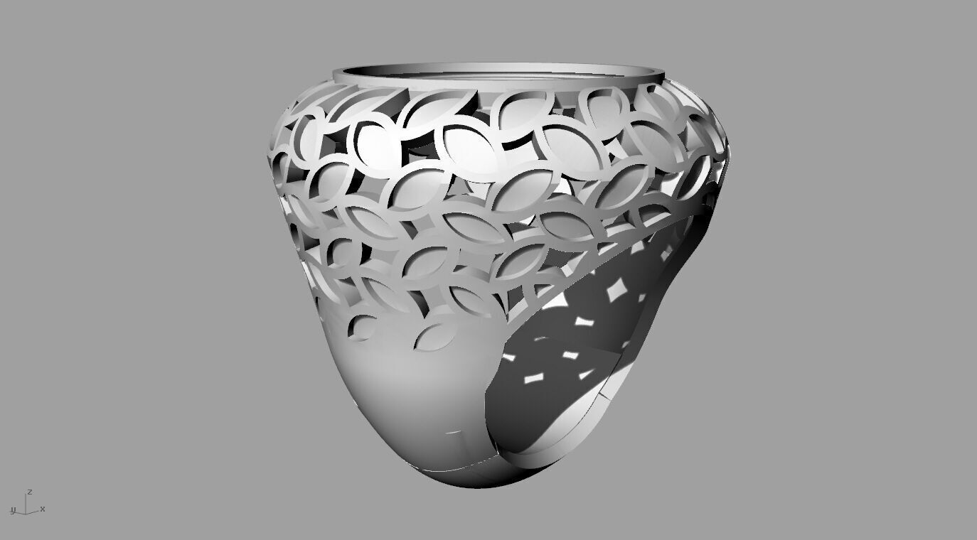 ring 010 3D print model_7