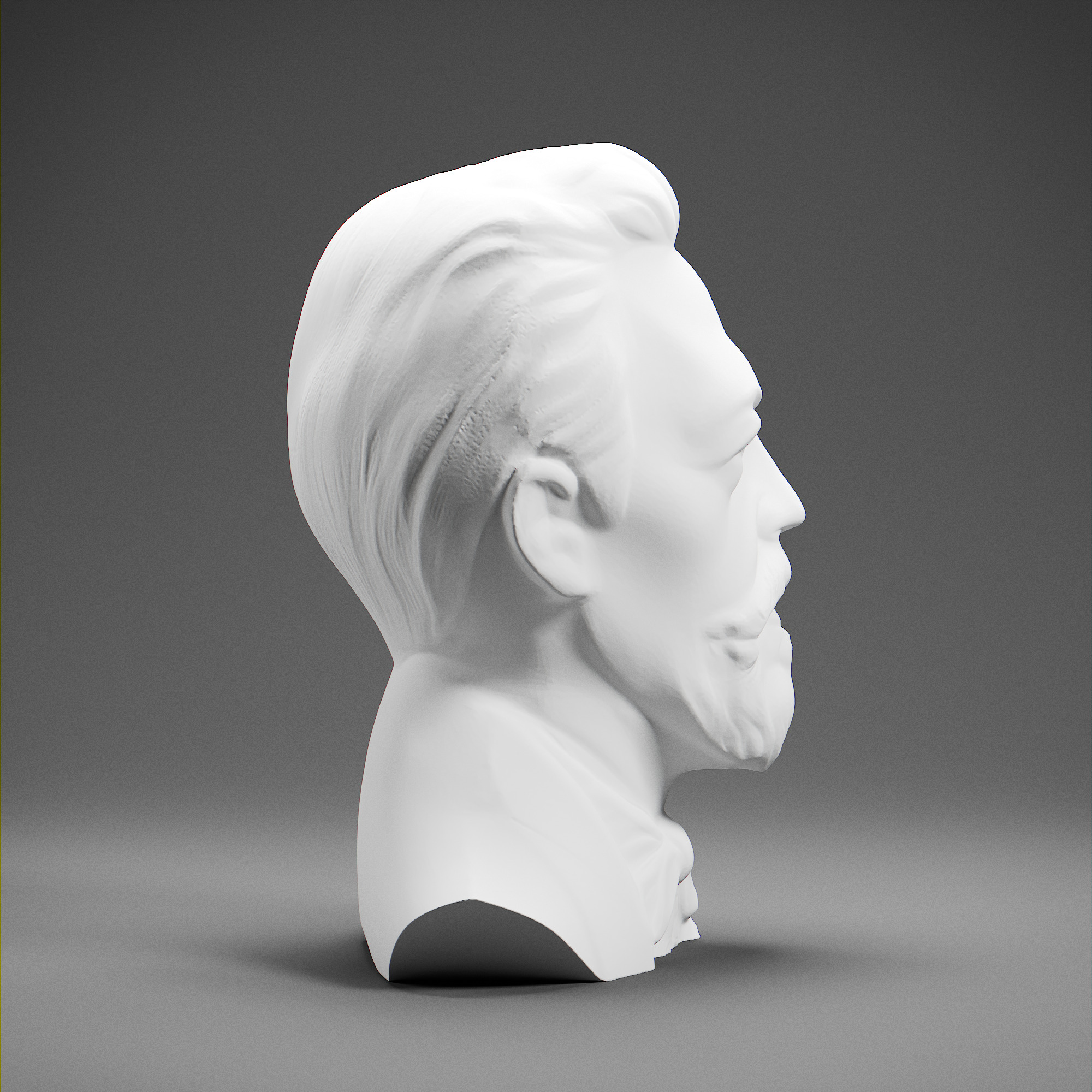 Anton Chekhov 3D print model_6