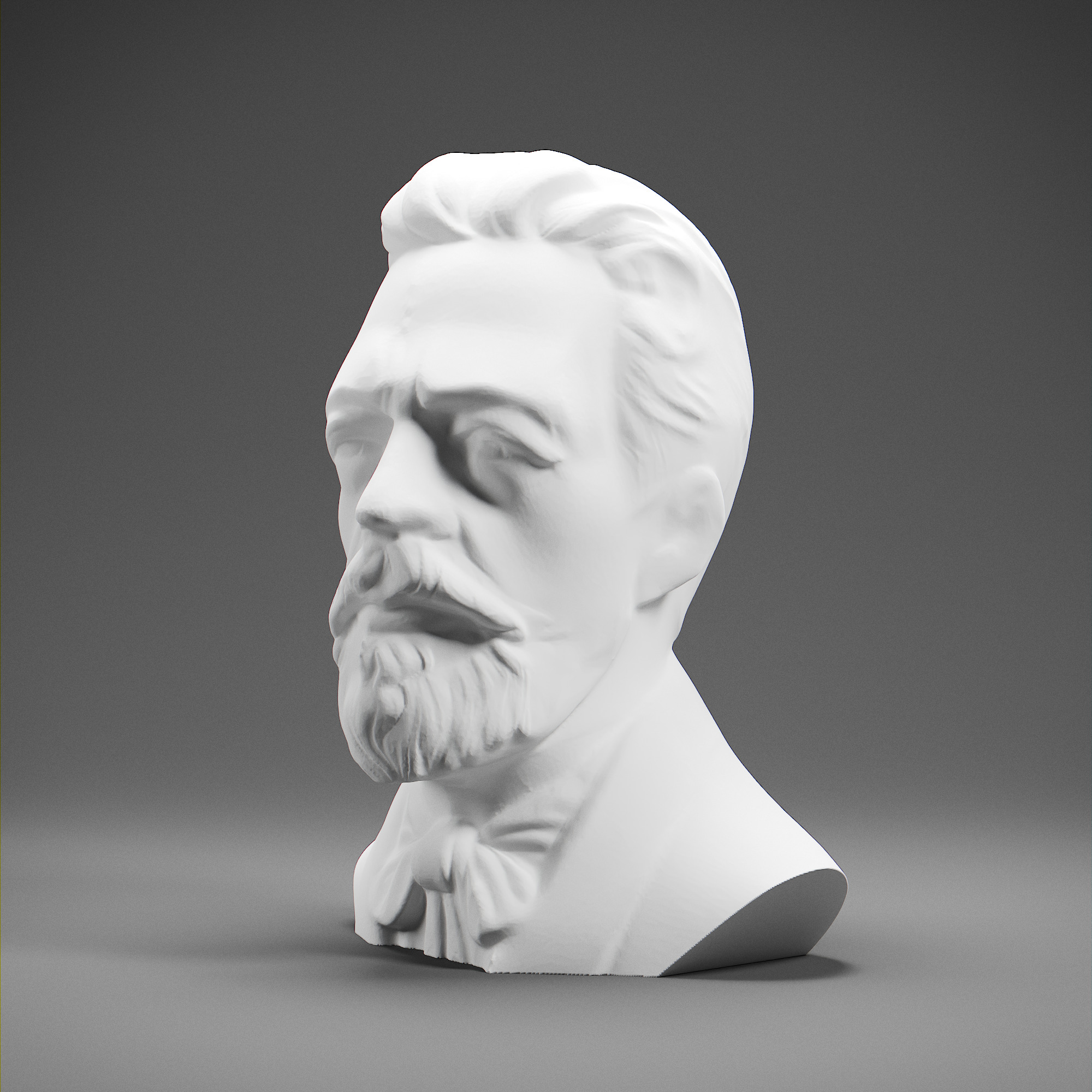 Anton Chekhov 3D print model_1