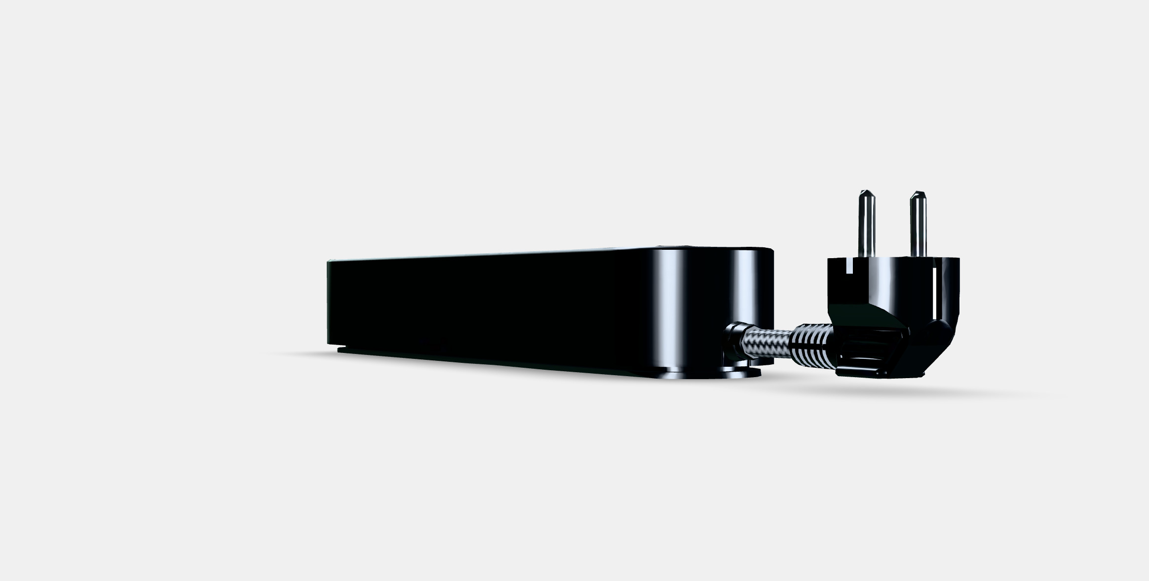 KOPPLA 4-way socket with 2 USB ports 1 3D model_2