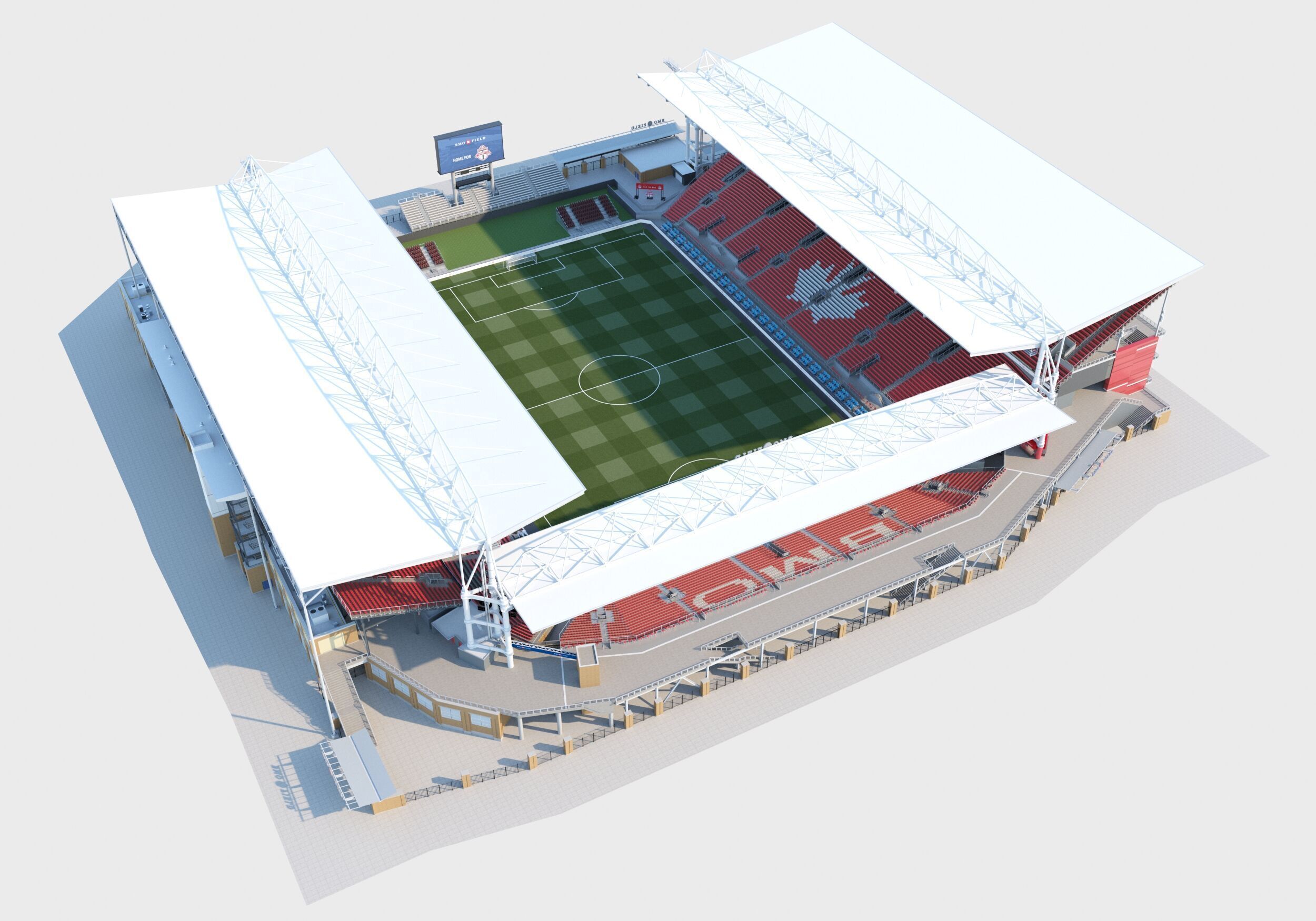 BMO Field 3D model_1