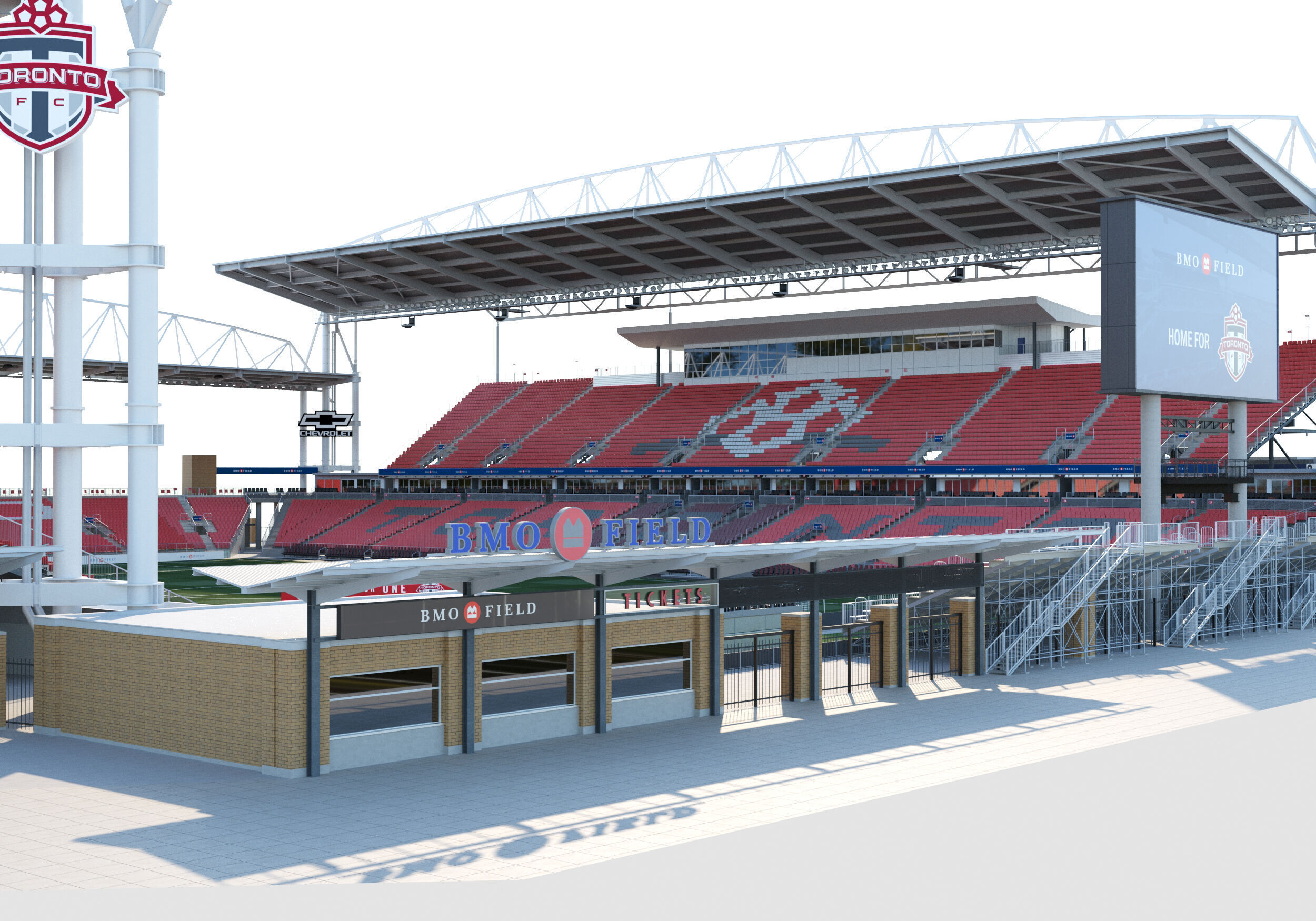 BMO Field 3D model_6