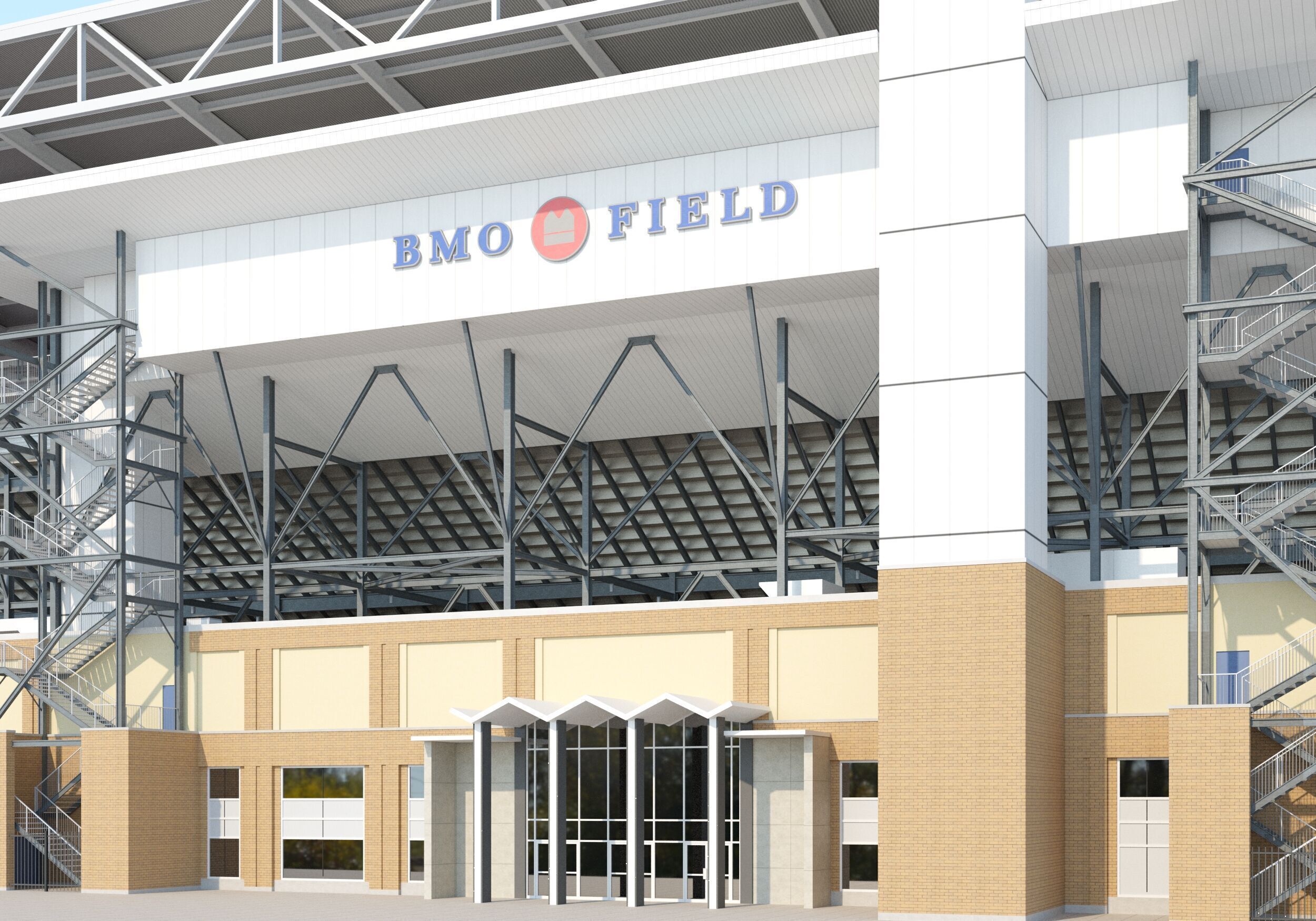 BMO Field 3D model_4