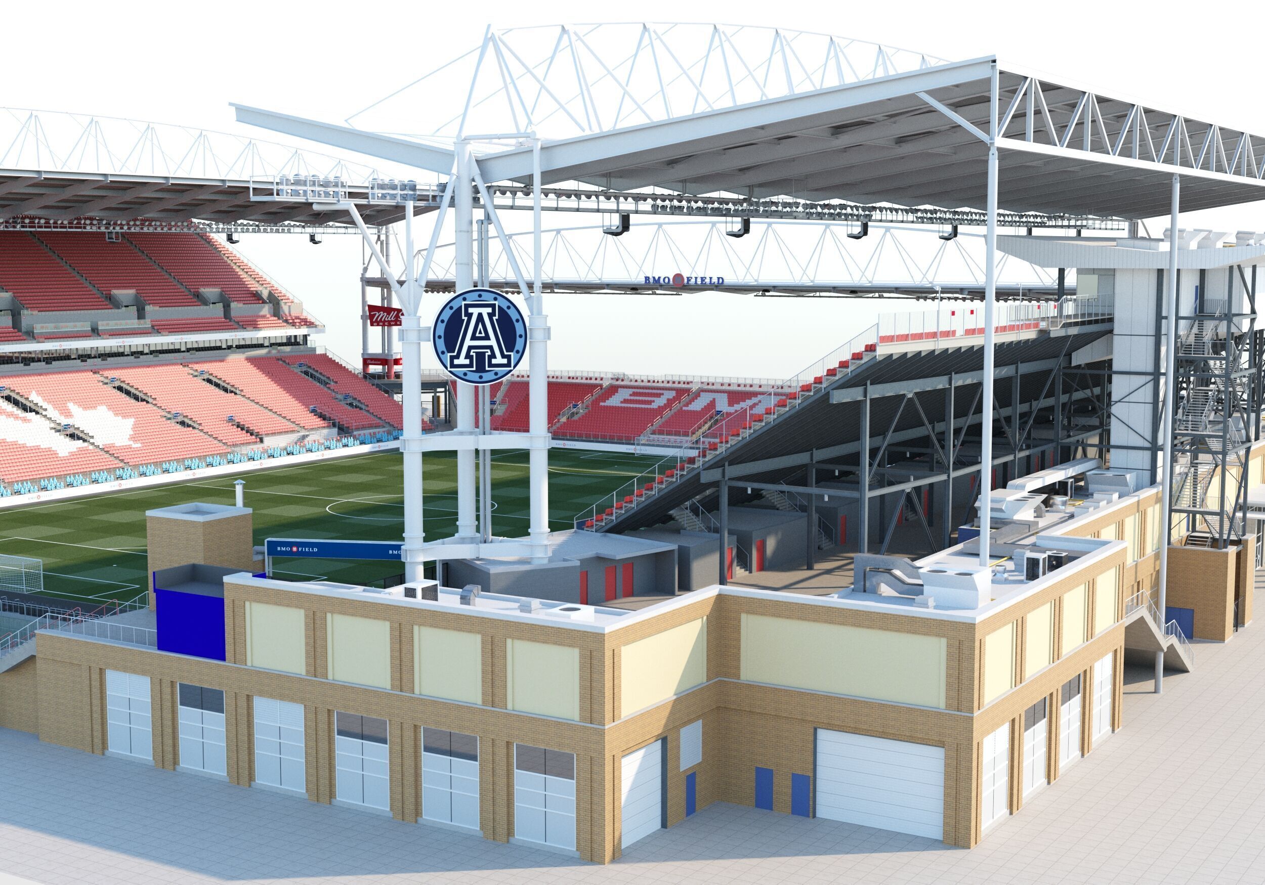 BMO Field 3D model_5