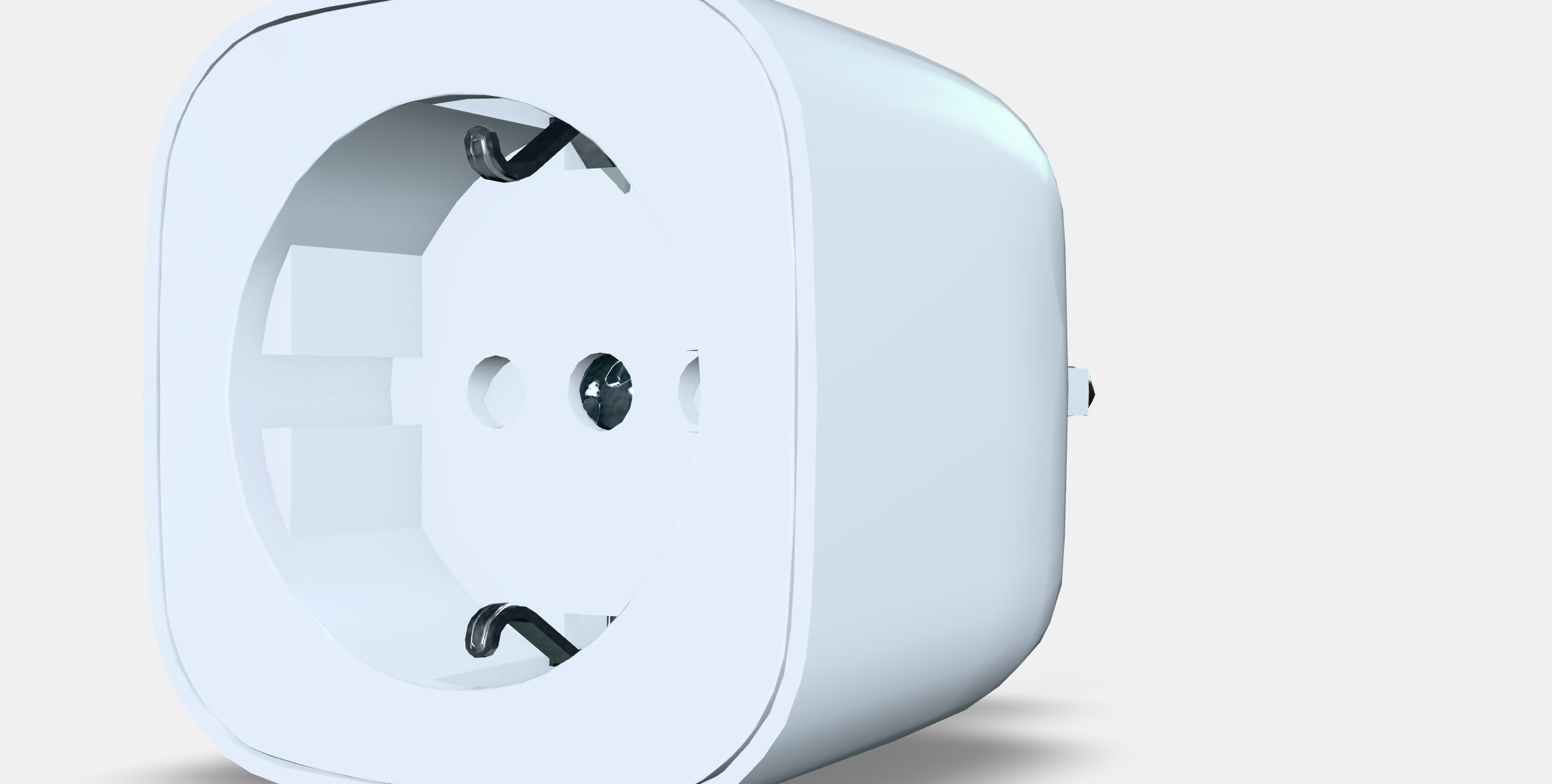 TRETAKT Plug Low-poly 3D model_6