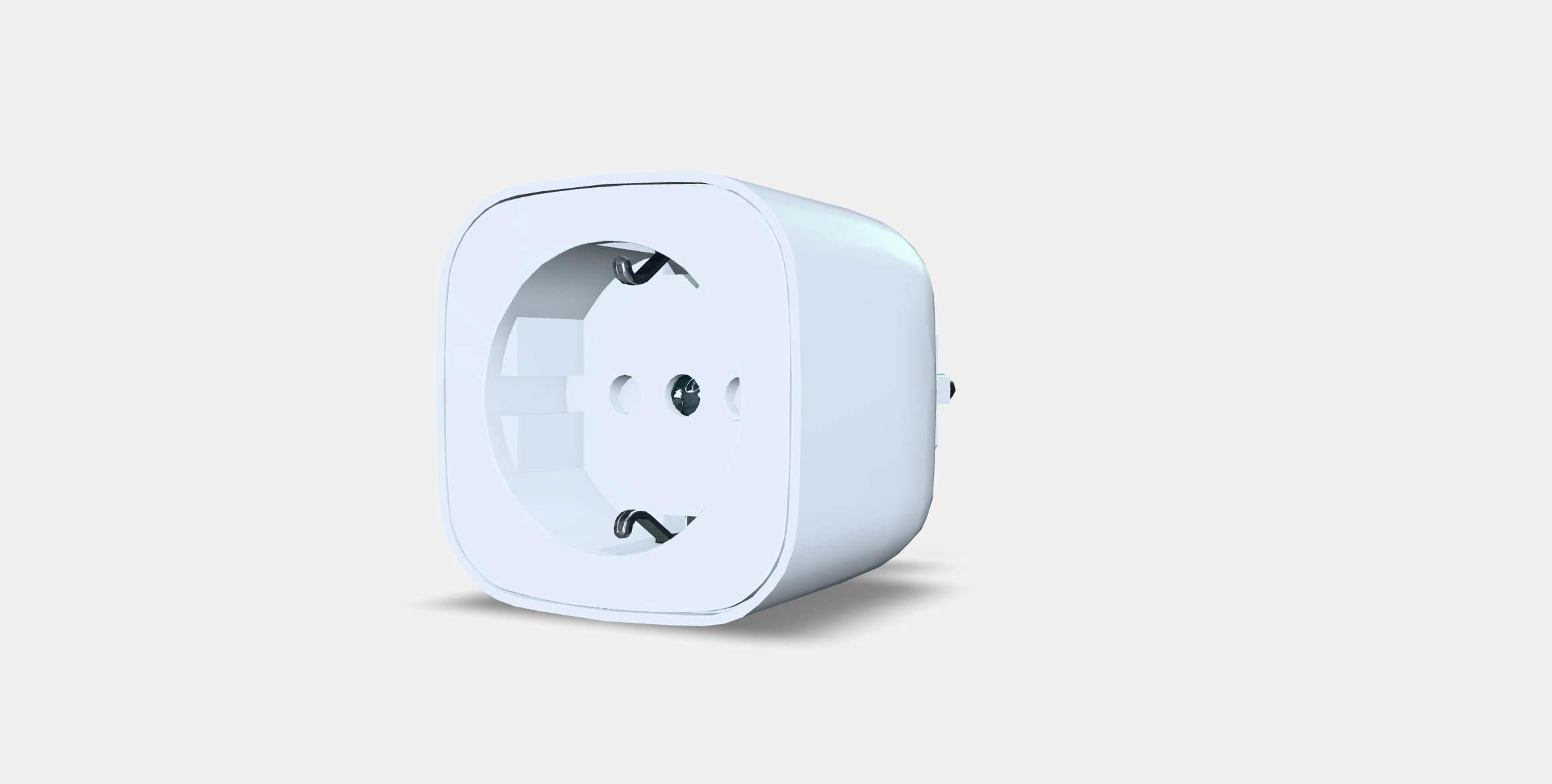 TRETAKT Plug Low-poly 3D model_5