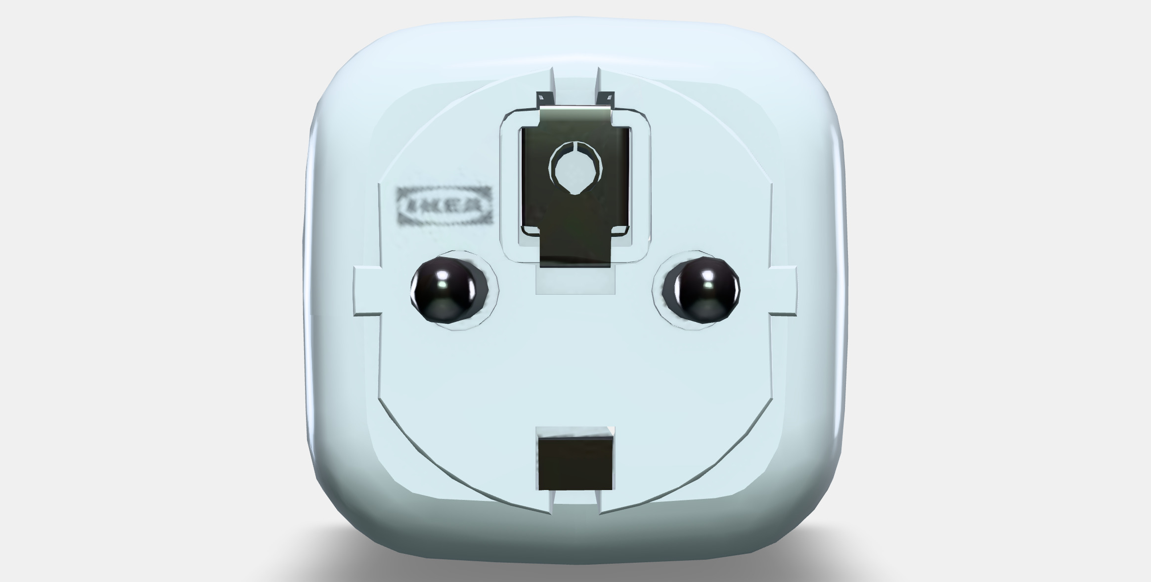 TRETAKT Plug Low-poly 3D model_11