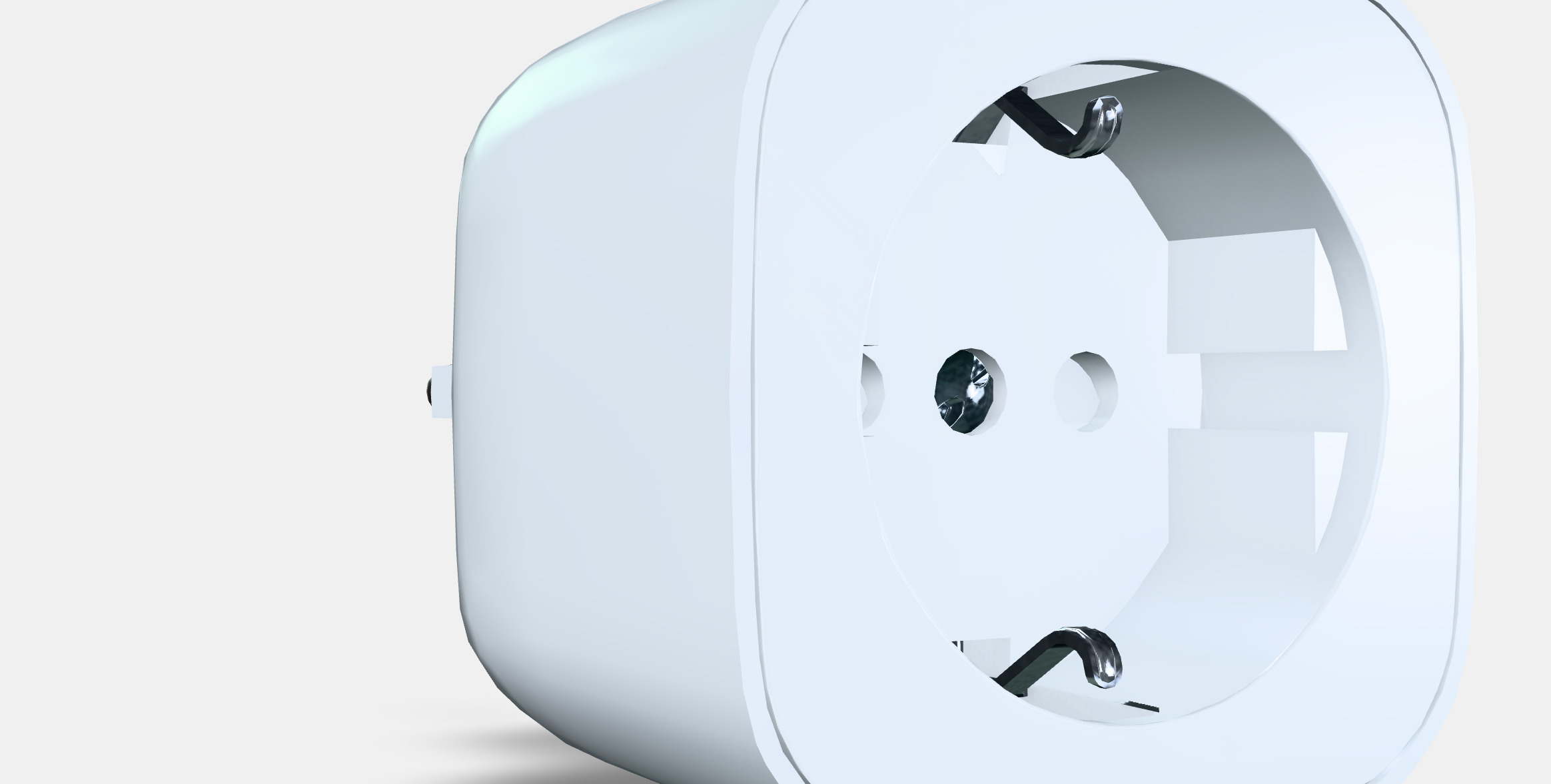 TRETAKT Plug Low-poly 3D model_4