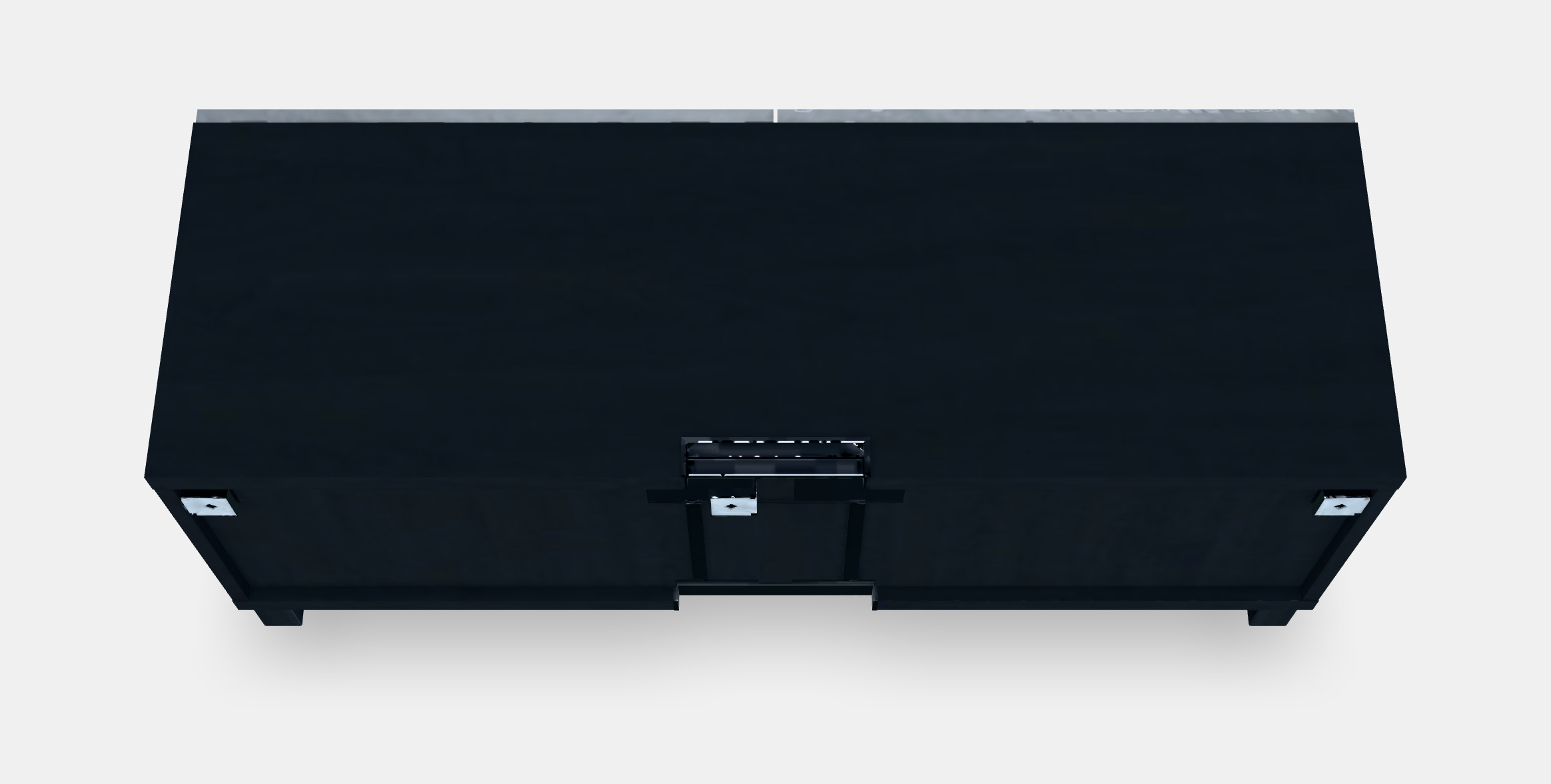 BESTA TV bench with doors 37 Low-poly 3D model_4