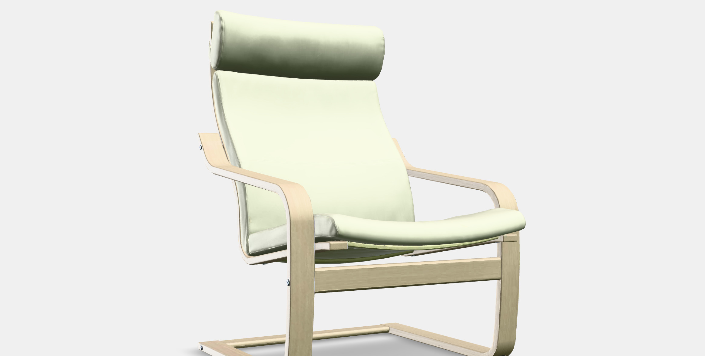 POANG Sessel Low-poly 3D model_8