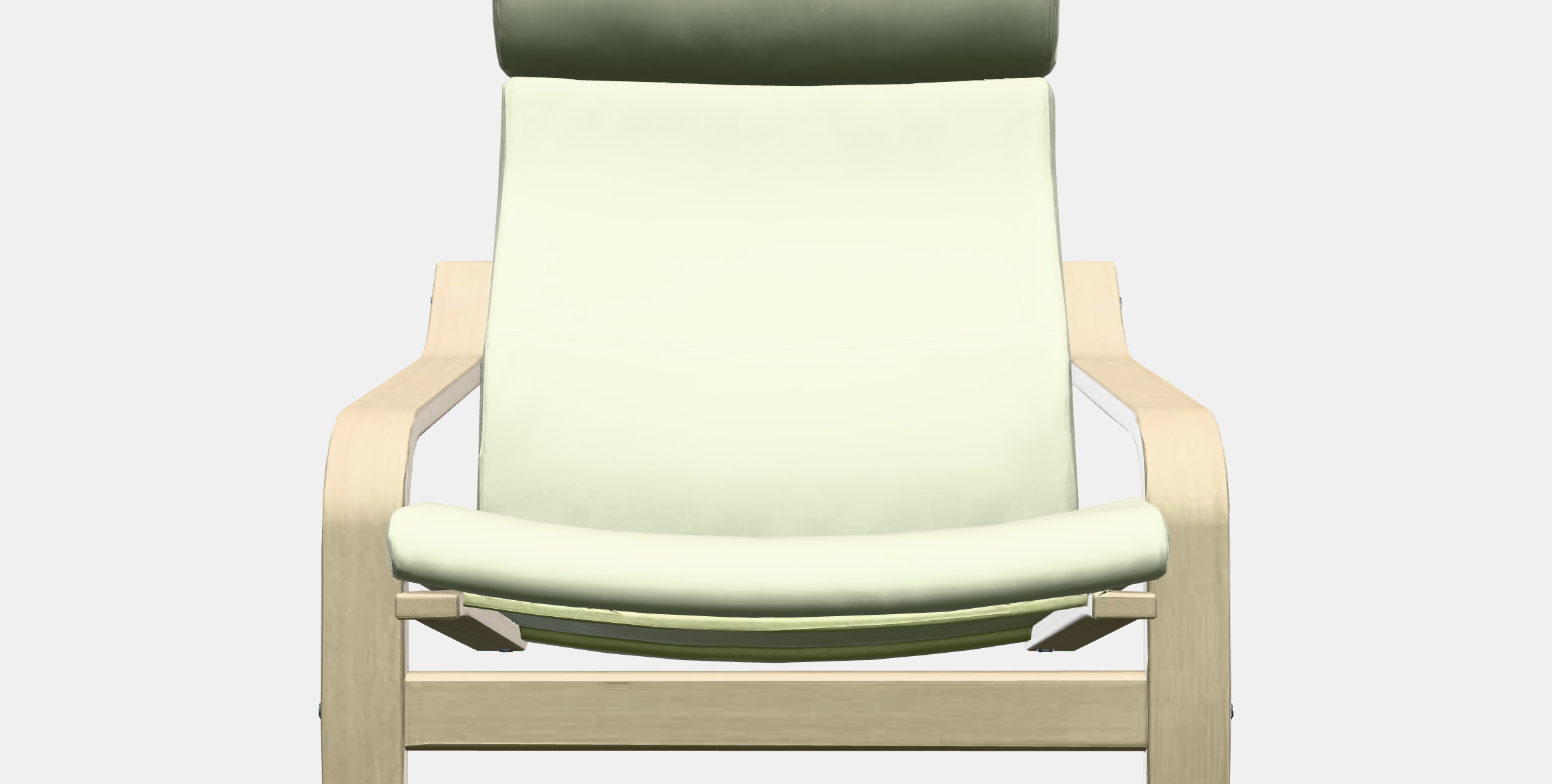 POANG Sessel Low-poly 3D model_10