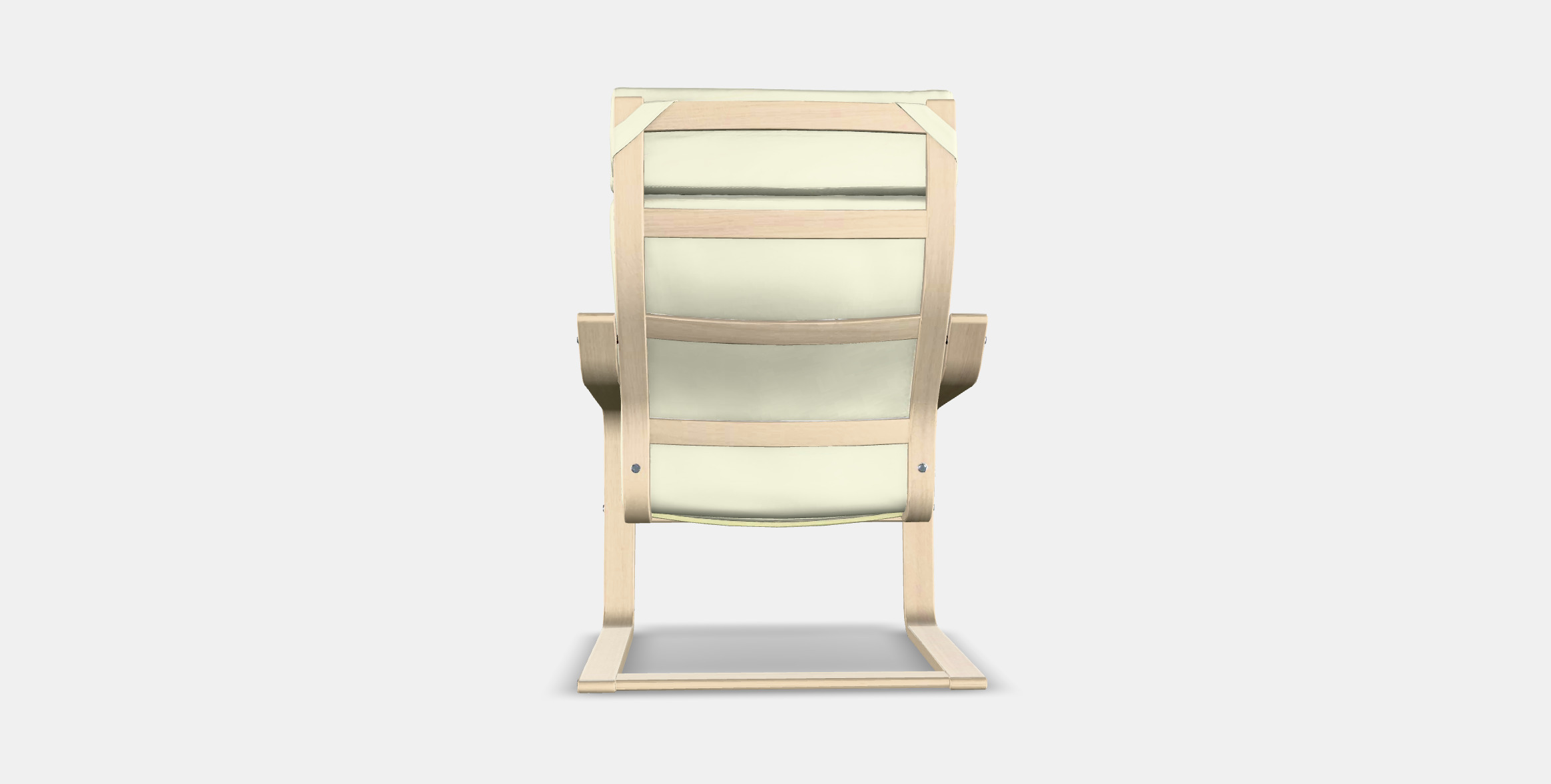POANG Sessel Low-poly 3D model_13