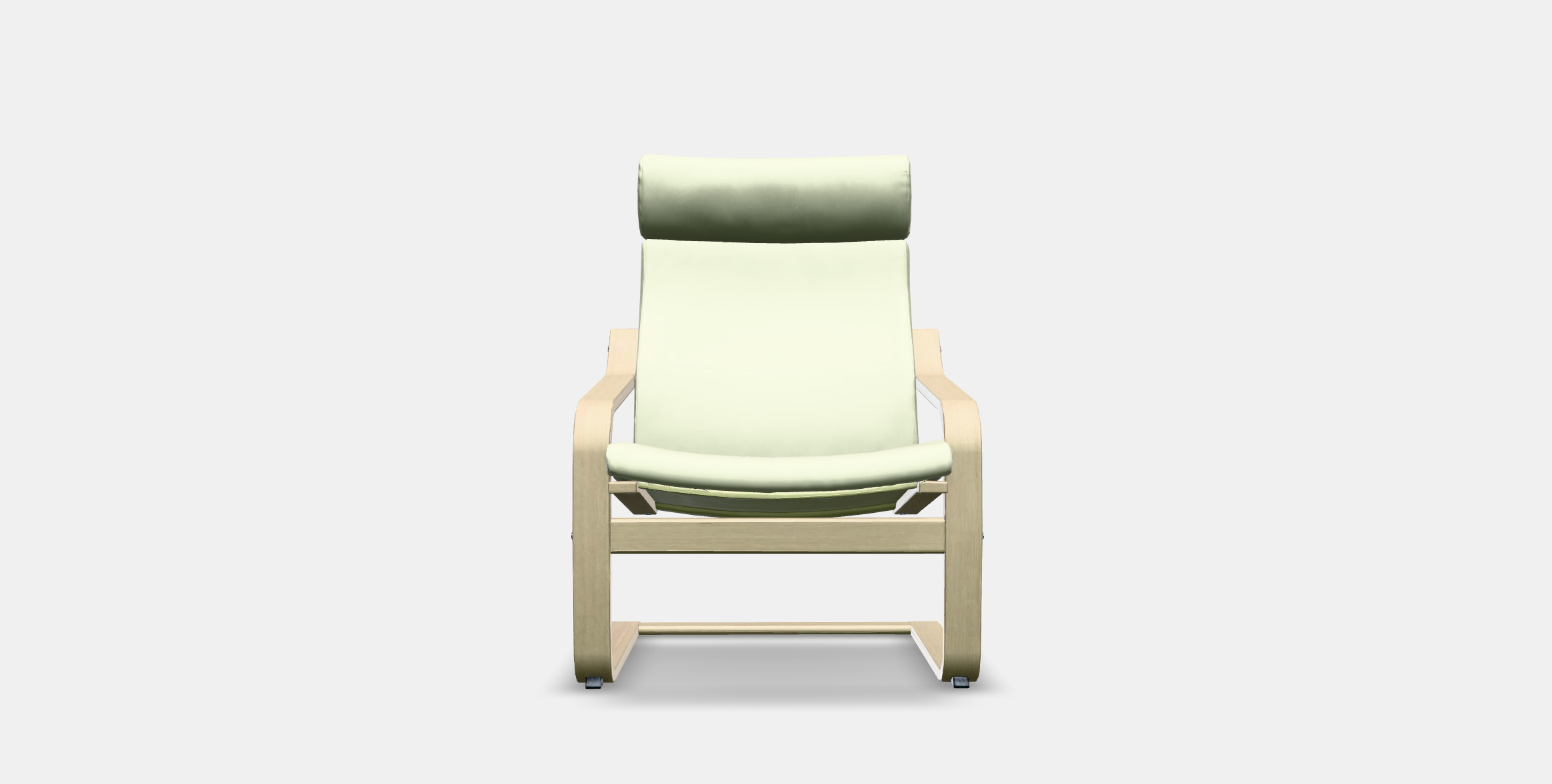 POANG Sessel Low-poly 3D model_9