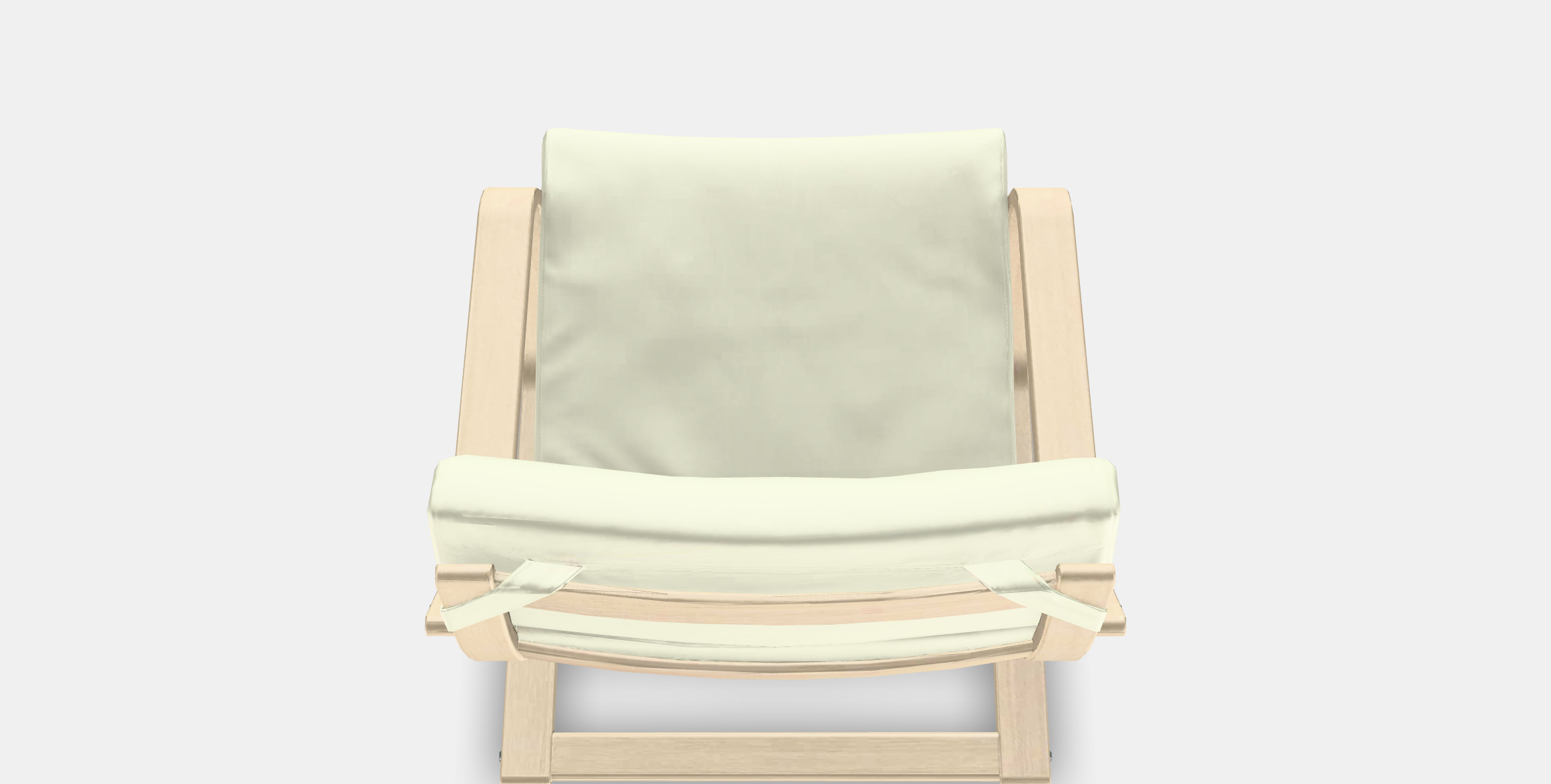 POANG Sessel Low-poly 3D model_4
