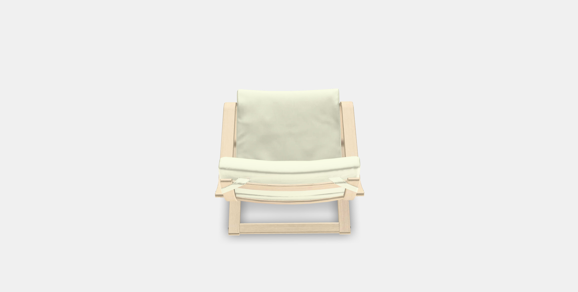 POANG Sessel Low-poly 3D model_3