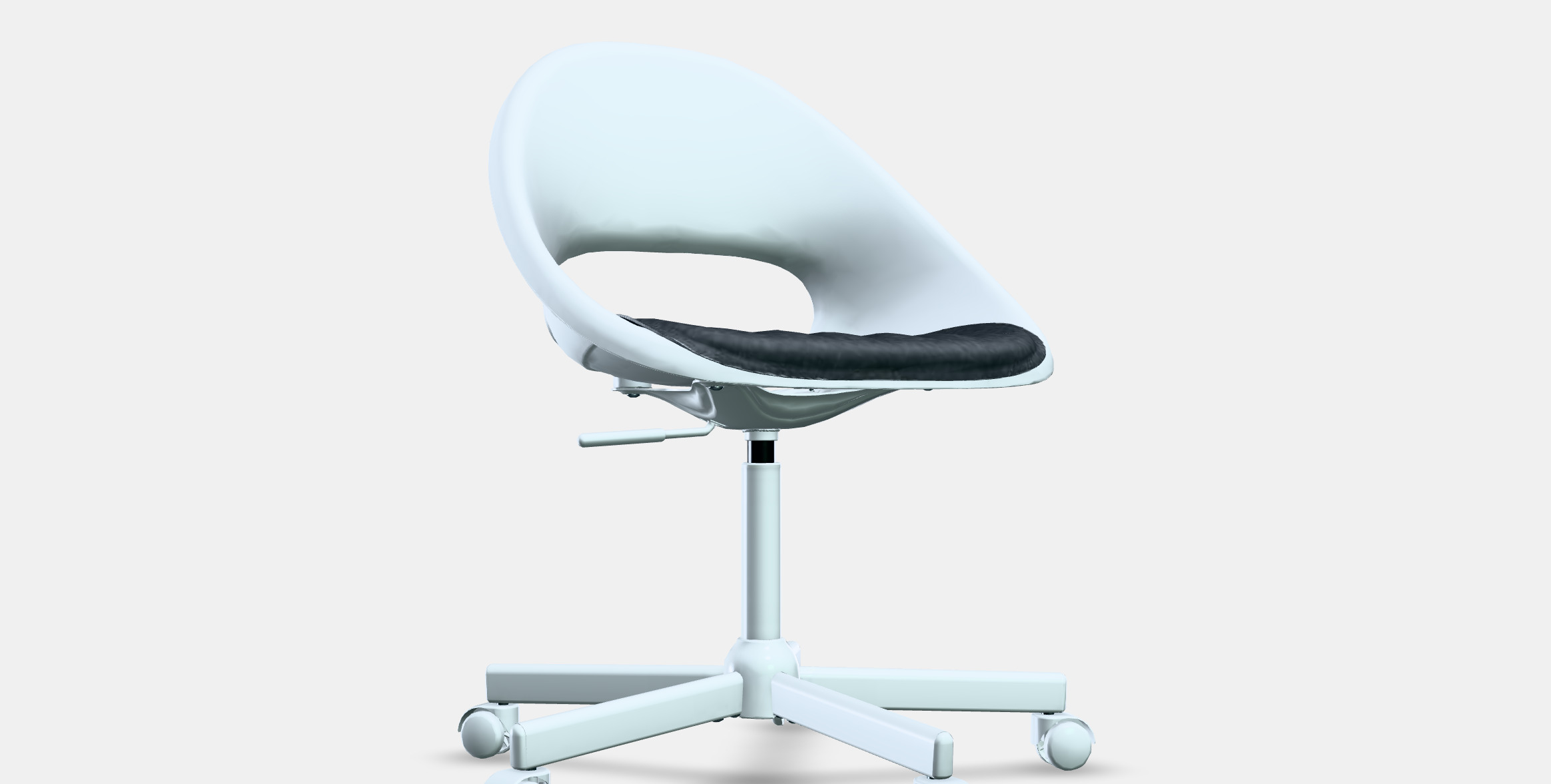 LOBERGET - MALSKAR Swivel chair  cushion 3D model_8