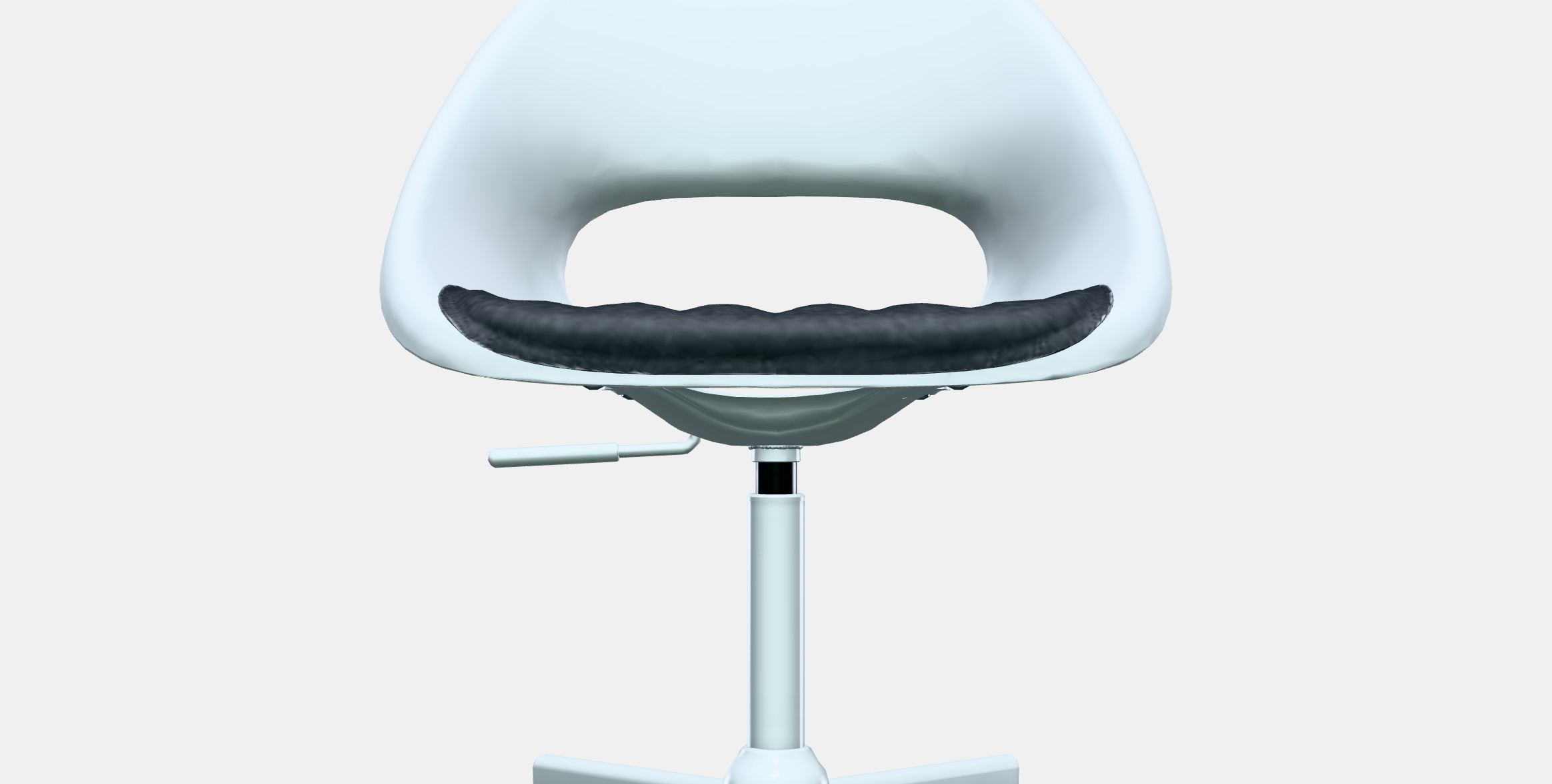 LOBERGET - MALSKAR Swivel chair  cushion 3D model_11