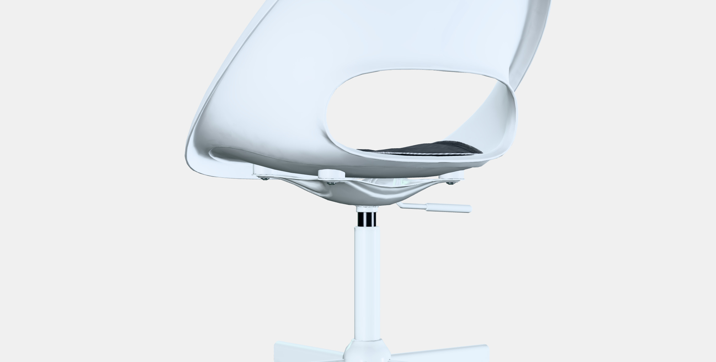 LOBERGET - MALSKAR Swivel chair  cushion 3D model_3