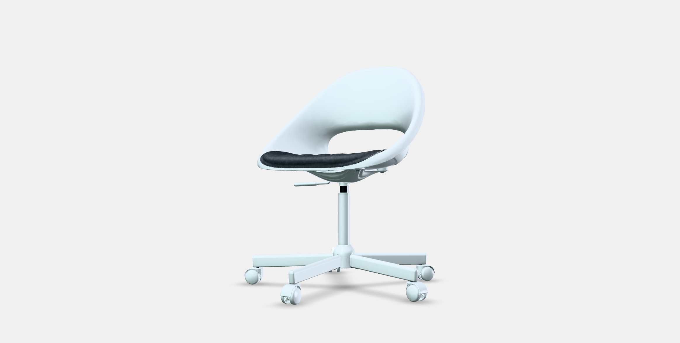 LOBERGET - MALSKAR Swivel chair  cushion 3D model_12